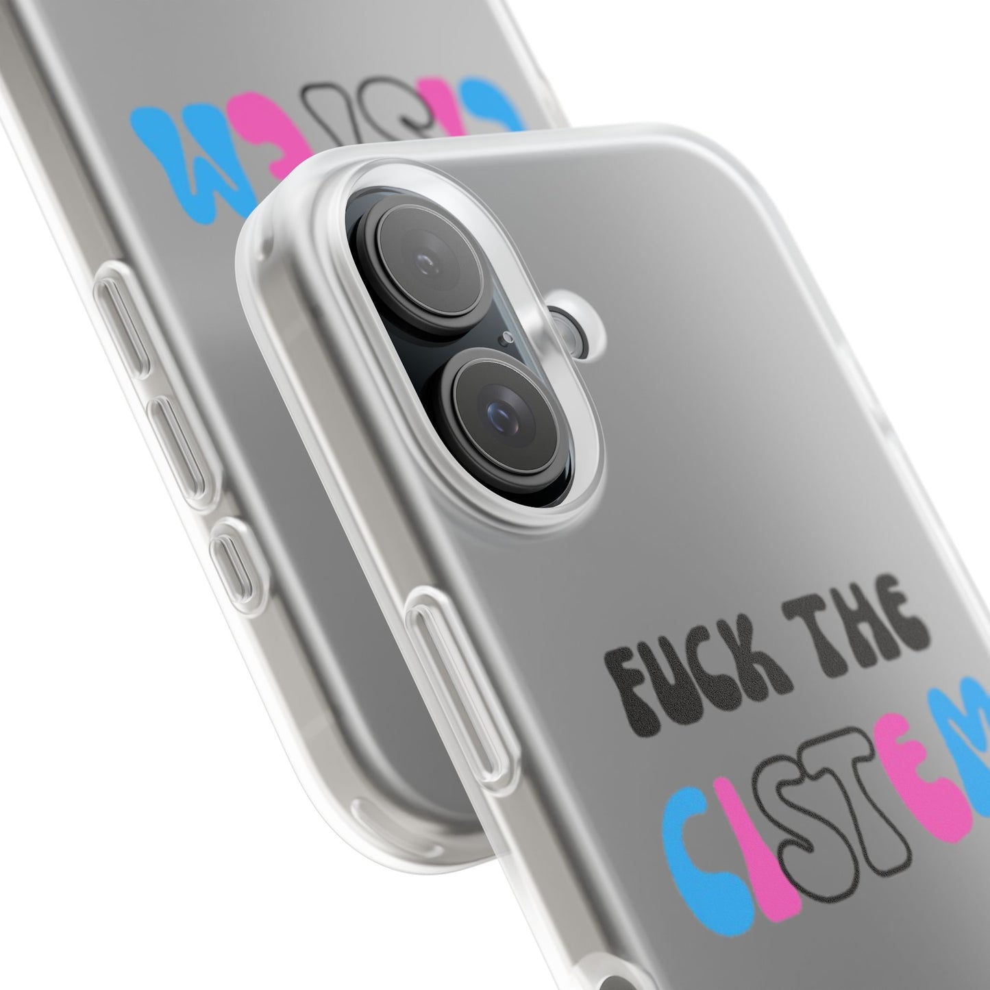 Bold Protest Flexi Case | Phone Cover for Activists, LGBTQ+ Pride, Statement Accessory, Gift for Change-Makers, Motivational Phone Case