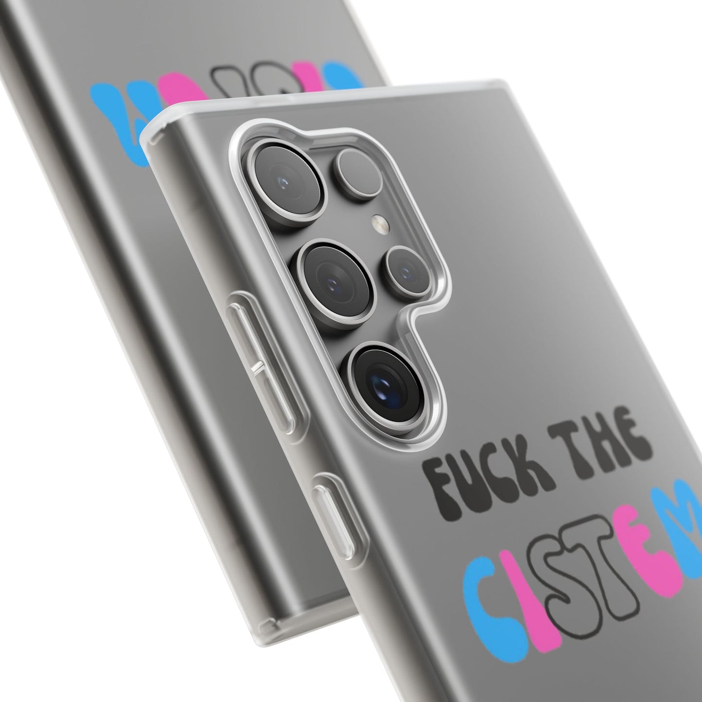 Bold Protest Flexi Case | Phone Cover for Activists, LGBTQ+ Pride, Statement Accessory, Gift for Change-Makers, Motivational Phone Case