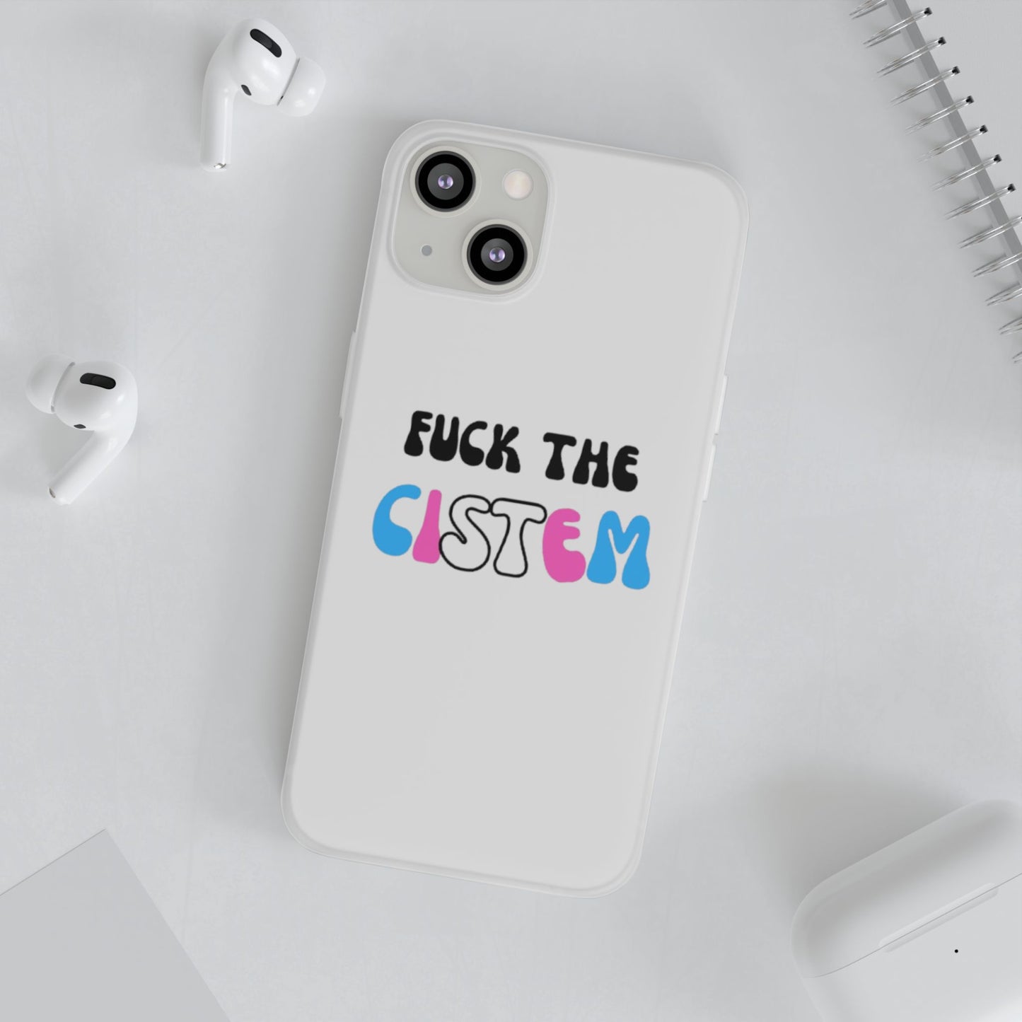 Bold Protest Flexi Case | Phone Cover for Activists, LGBTQ+ Pride, Statement Accessory, Gift for Change-Makers, Motivational Phone Case
