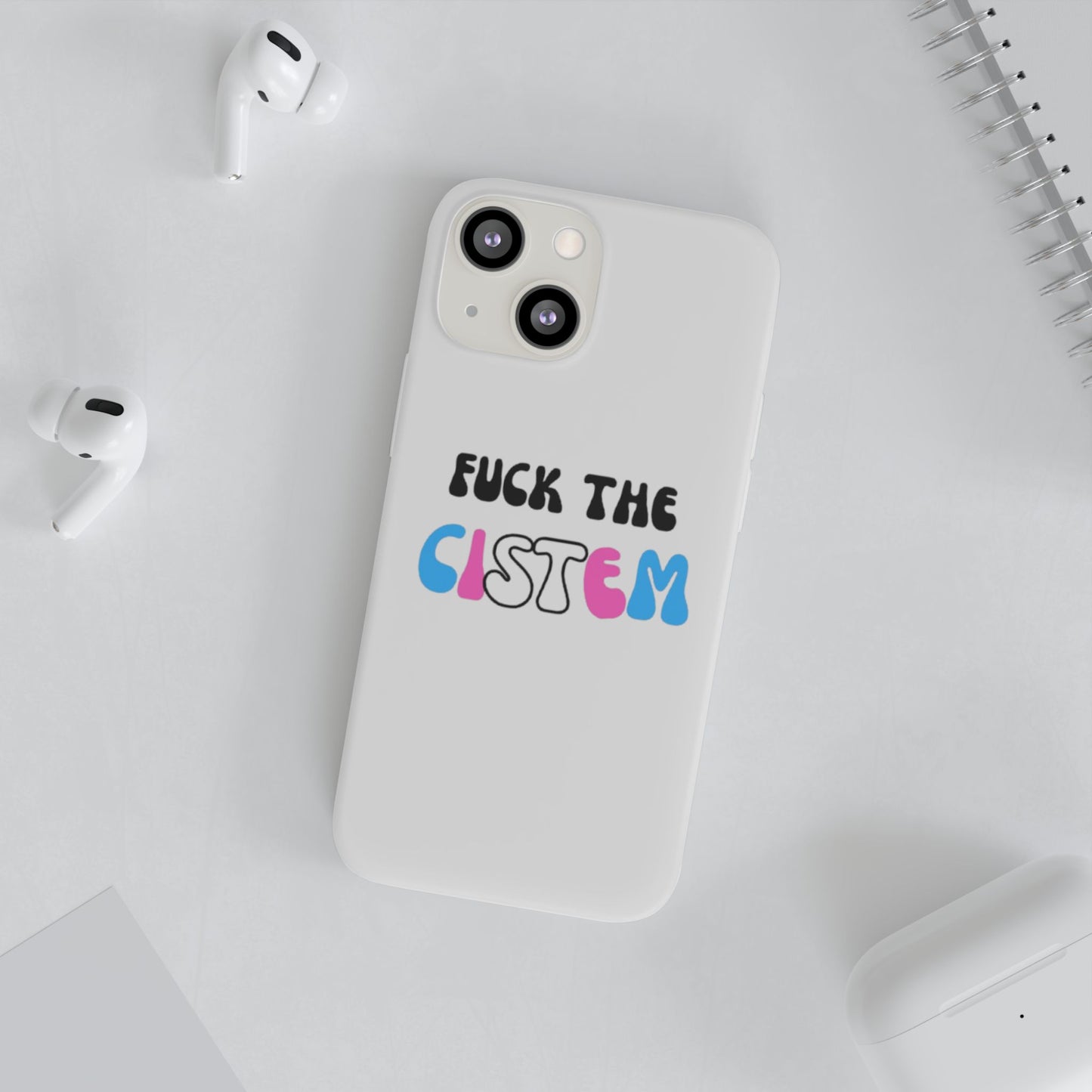 Bold Protest Flexi Case | Phone Cover for Activists, LGBTQ+ Pride, Statement Accessory, Gift for Change-Makers, Motivational Phone Case