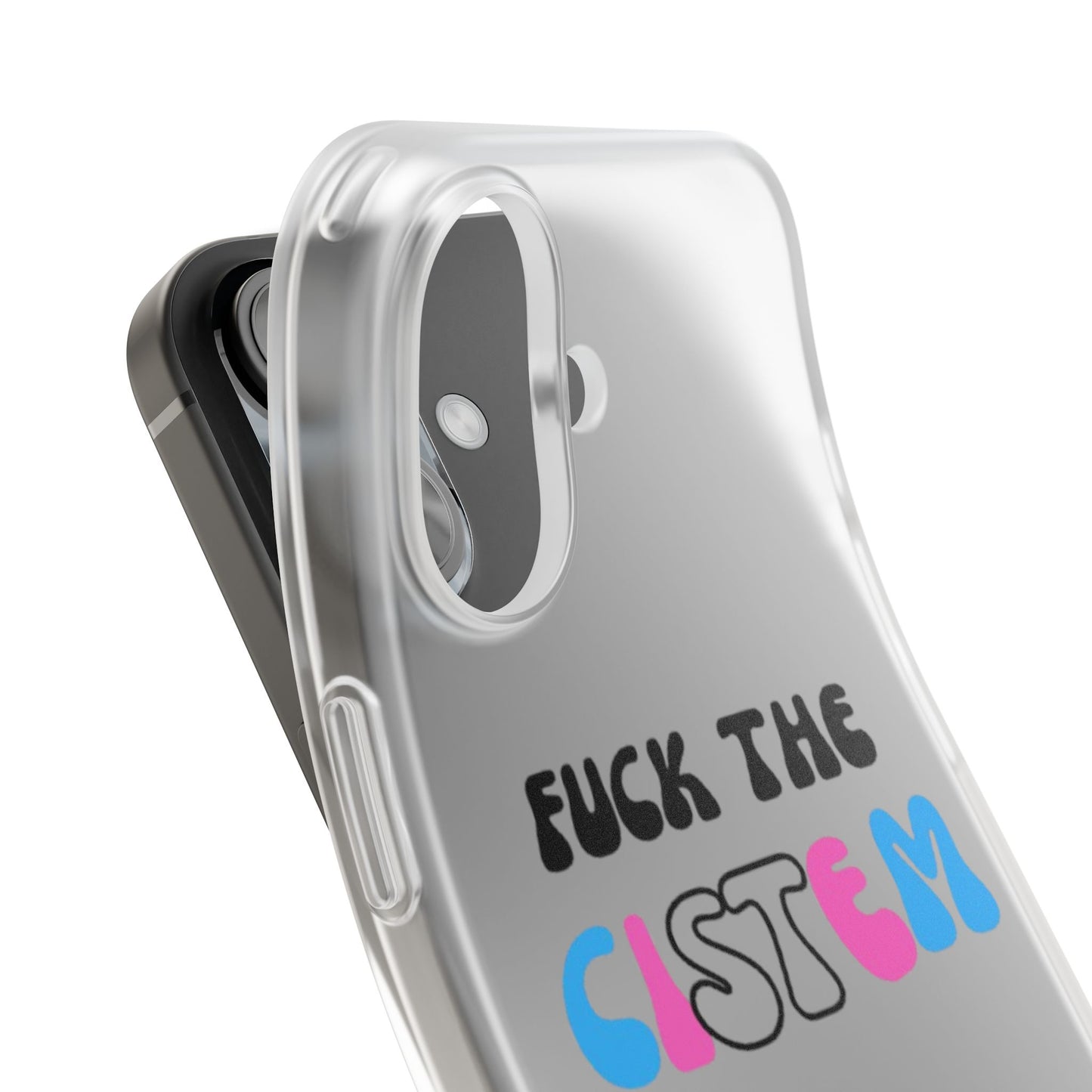 Bold Protest Flexi Case | Phone Cover for Activists, LGBTQ+ Pride, Statement Accessory, Gift for Change-Makers, Motivational Phone Case