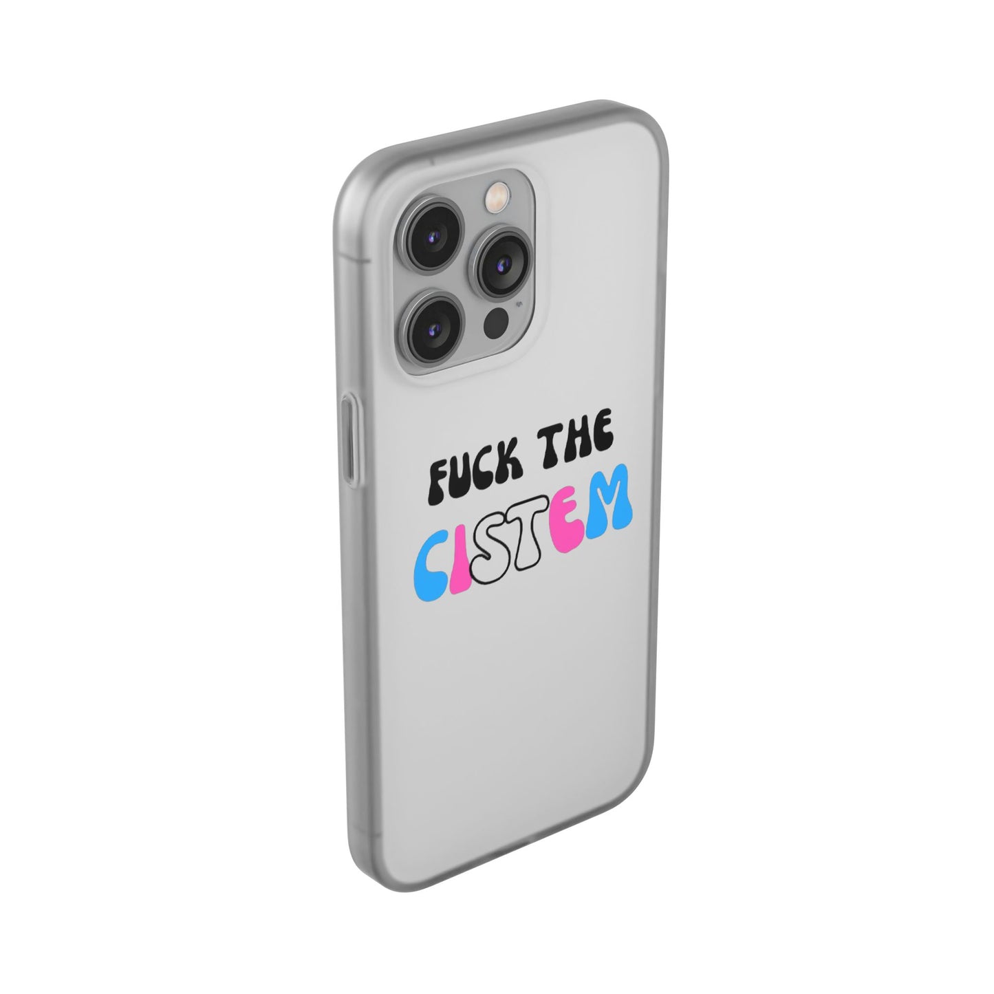 Bold Protest Flexi Case | Phone Cover for Activists, LGBTQ+ Pride, Statement Accessory, Gift for Change-Makers, Motivational Phone Case