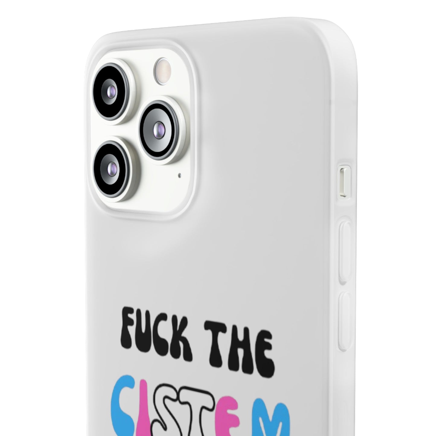 Bold Protest Flexi Case | Phone Cover for Activists, LGBTQ+ Pride, Statement Accessory, Gift for Change-Makers, Motivational Phone Case