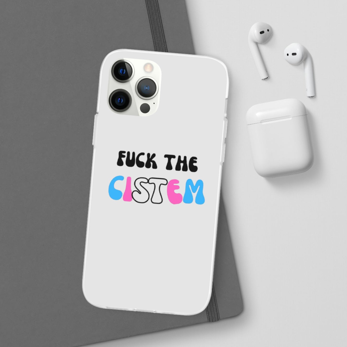 Bold Protest Flexi Case | Phone Cover for Activists, LGBTQ+ Pride, Statement Accessory, Gift for Change-Makers, Motivational Phone Case
