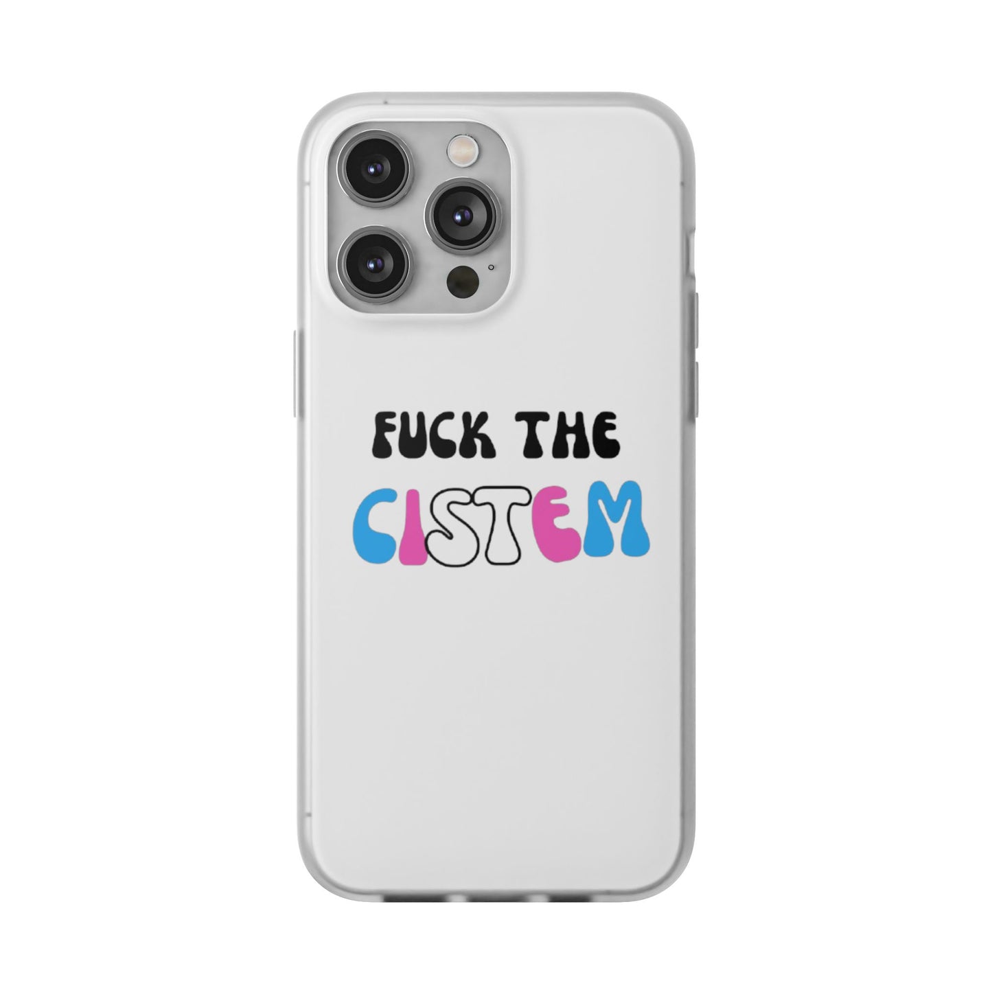 Bold Protest Flexi Case | Phone Cover for Activists, LGBTQ+ Pride, Statement Accessory, Gift for Change-Makers, Motivational Phone Case