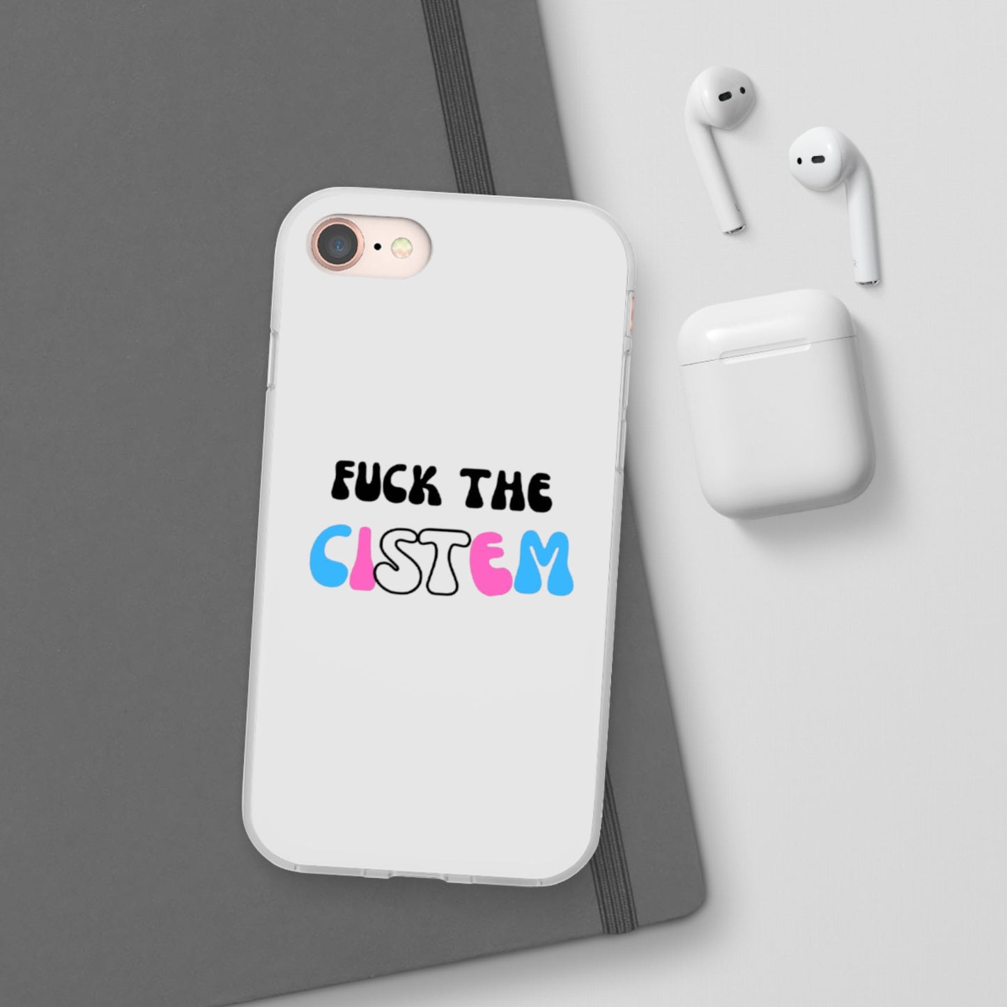 Bold Protest Flexi Case | Phone Cover for Activists, LGBTQ+ Pride, Statement Accessory, Gift for Change-Makers, Motivational Phone Case