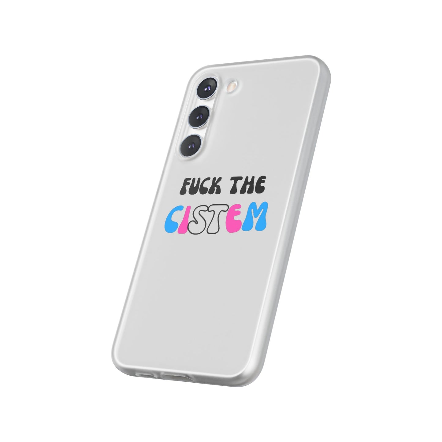Bold Protest Flexi Case | Phone Cover for Activists, LGBTQ+ Pride, Statement Accessory, Gift for Change-Makers, Motivational Phone Case