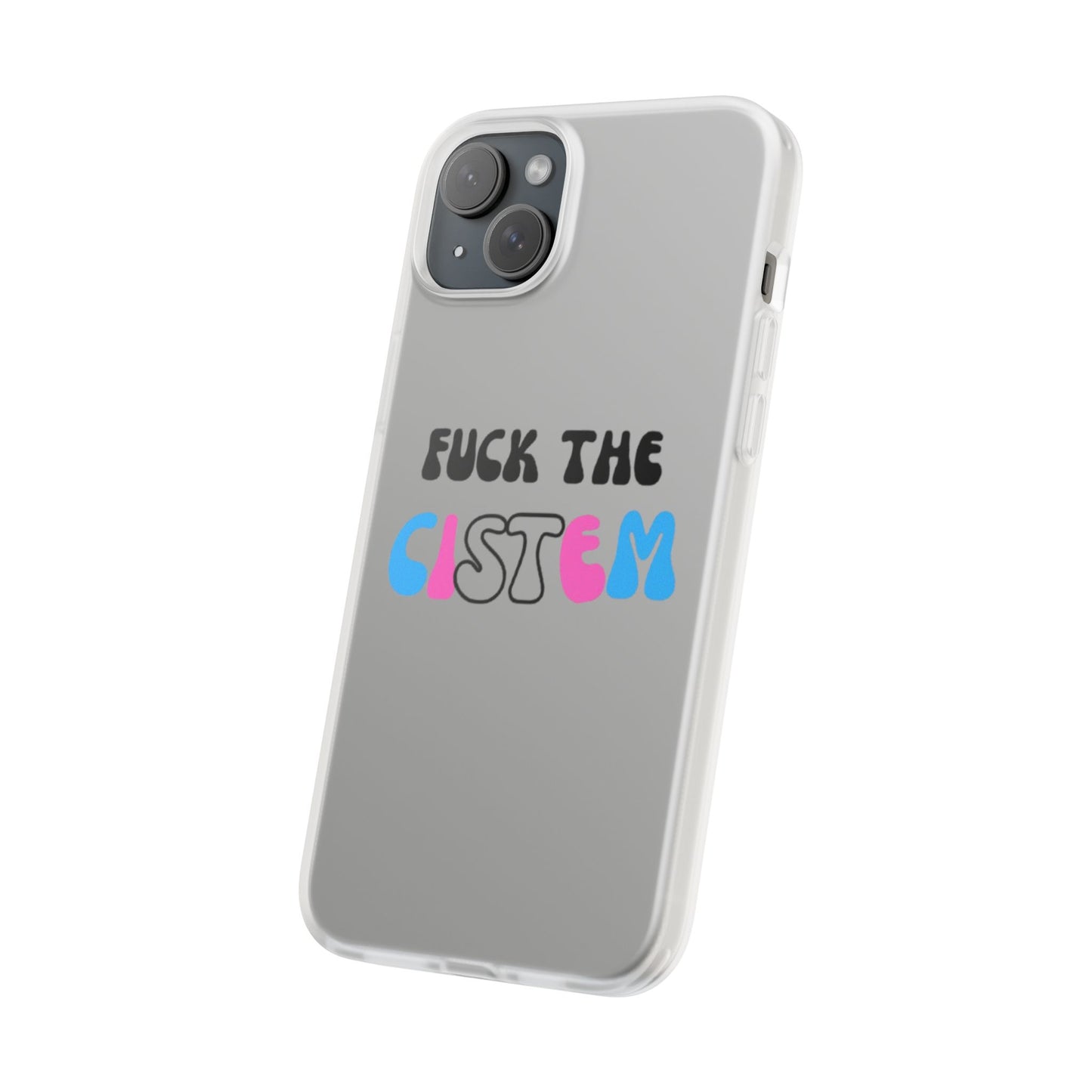 Bold Protest Flexi Case | Phone Cover for Activists, LGBTQ+ Pride, Statement Accessory, Gift for Change-Makers, Motivational Phone Case