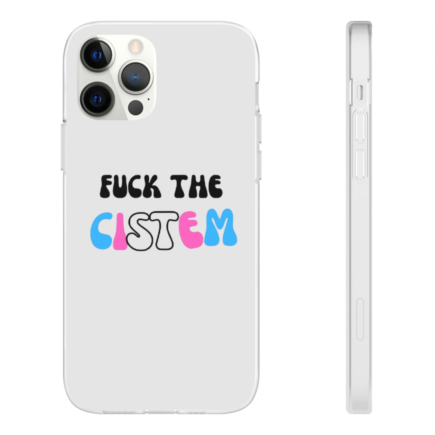 Bold Protest Flexi Case | Phone Cover for Activists, LGBTQ+ Pride, Statement Accessory, Gift for Change-Makers, Motivational Phone Case