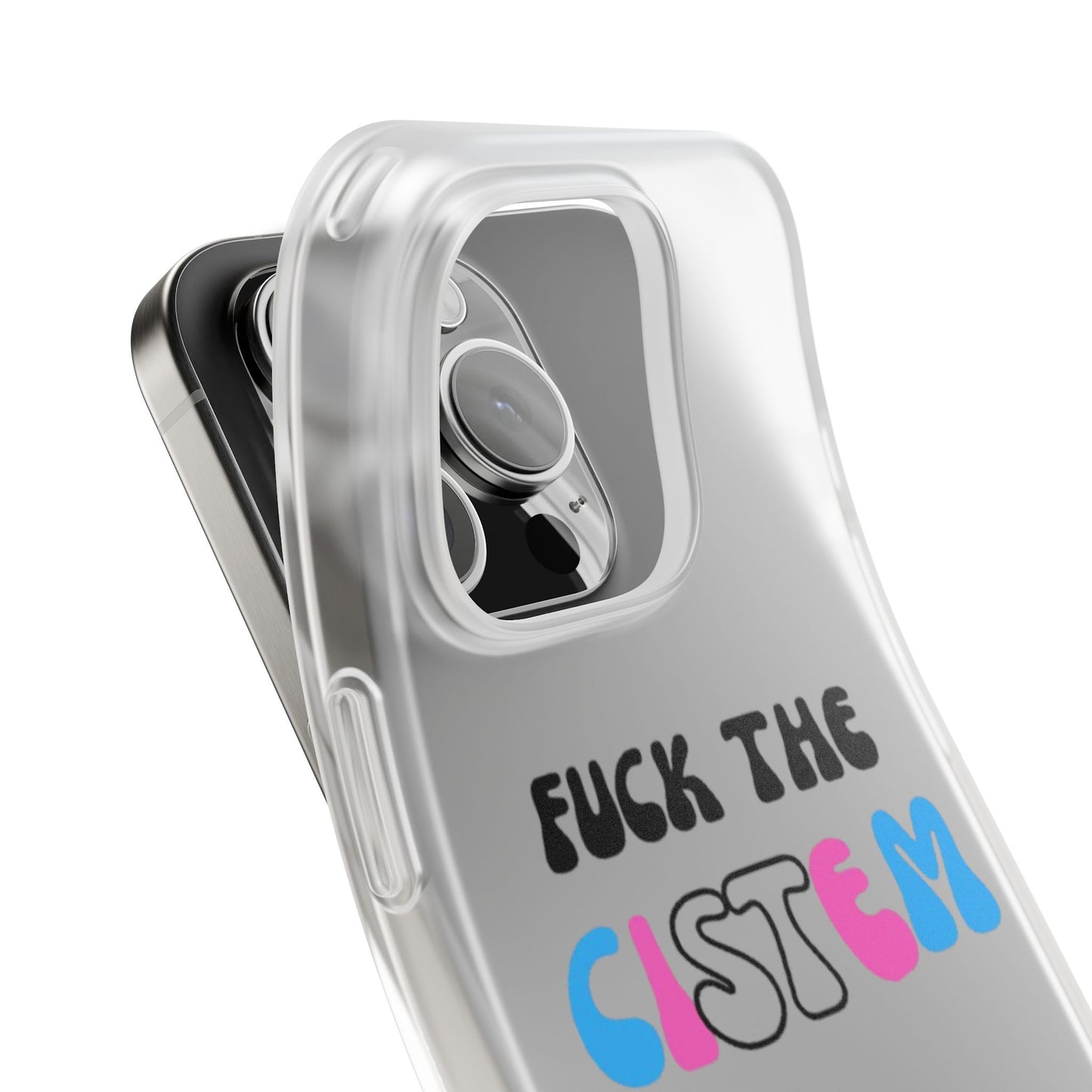 Bold Protest Flexi Case | Phone Cover for Activists, LGBTQ+ Pride, Statement Accessory, Gift for Change-Makers, Motivational Phone Case