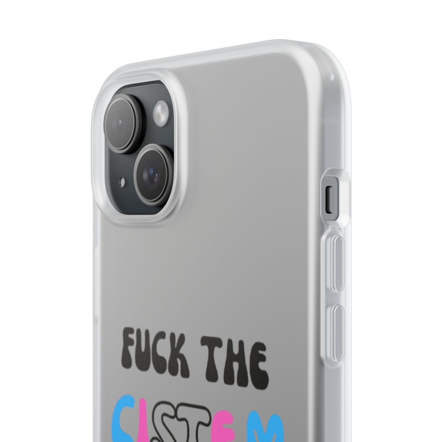 Bold Protest Flexi Case | Phone Cover for Activists, LGBTQ+ Pride, Statement Accessory, Gift for Change-Makers, Motivational Phone Case
