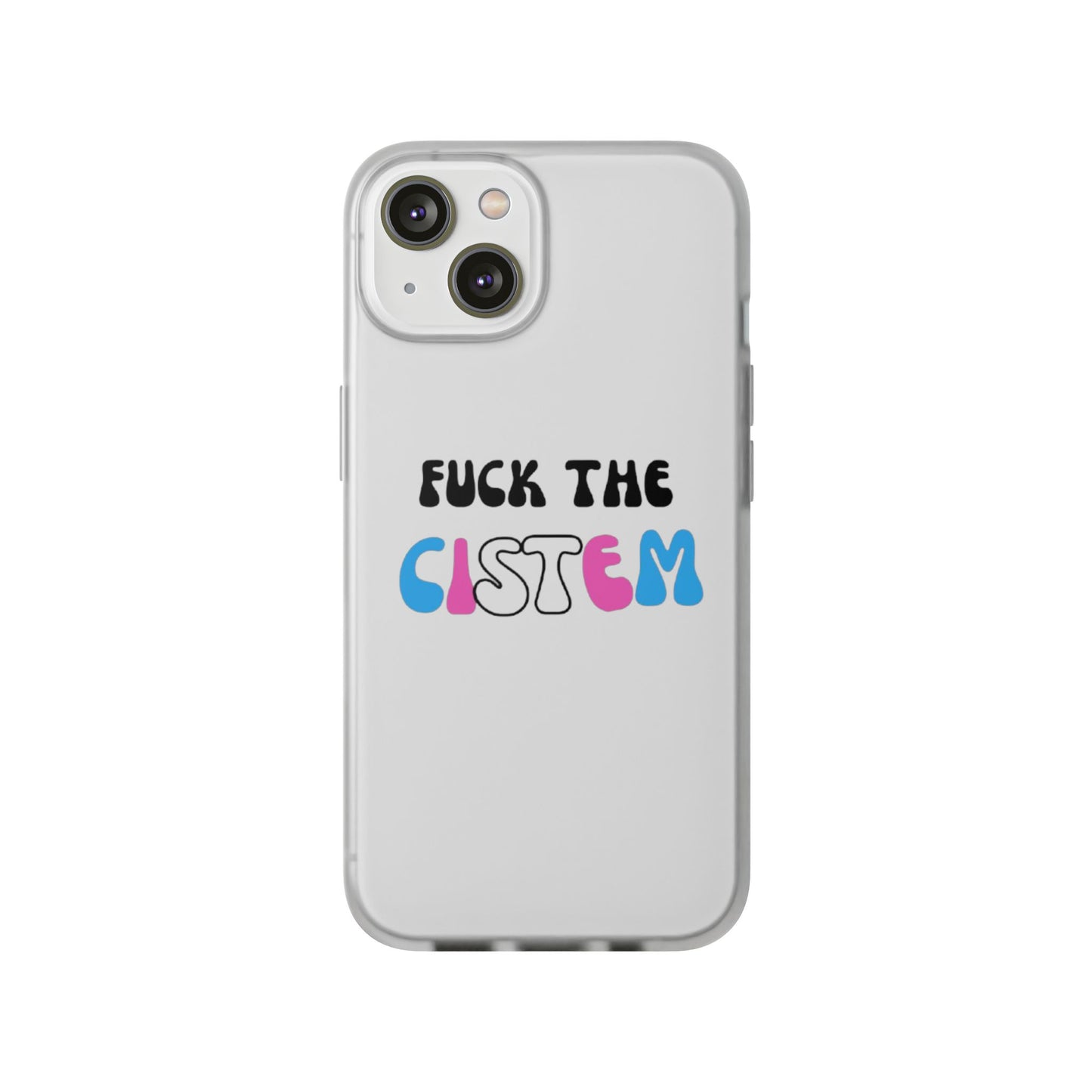 Bold Protest Flexi Case | Phone Cover for Activists, LGBTQ+ Pride, Statement Accessory, Gift for Change-Makers, Motivational Phone Case