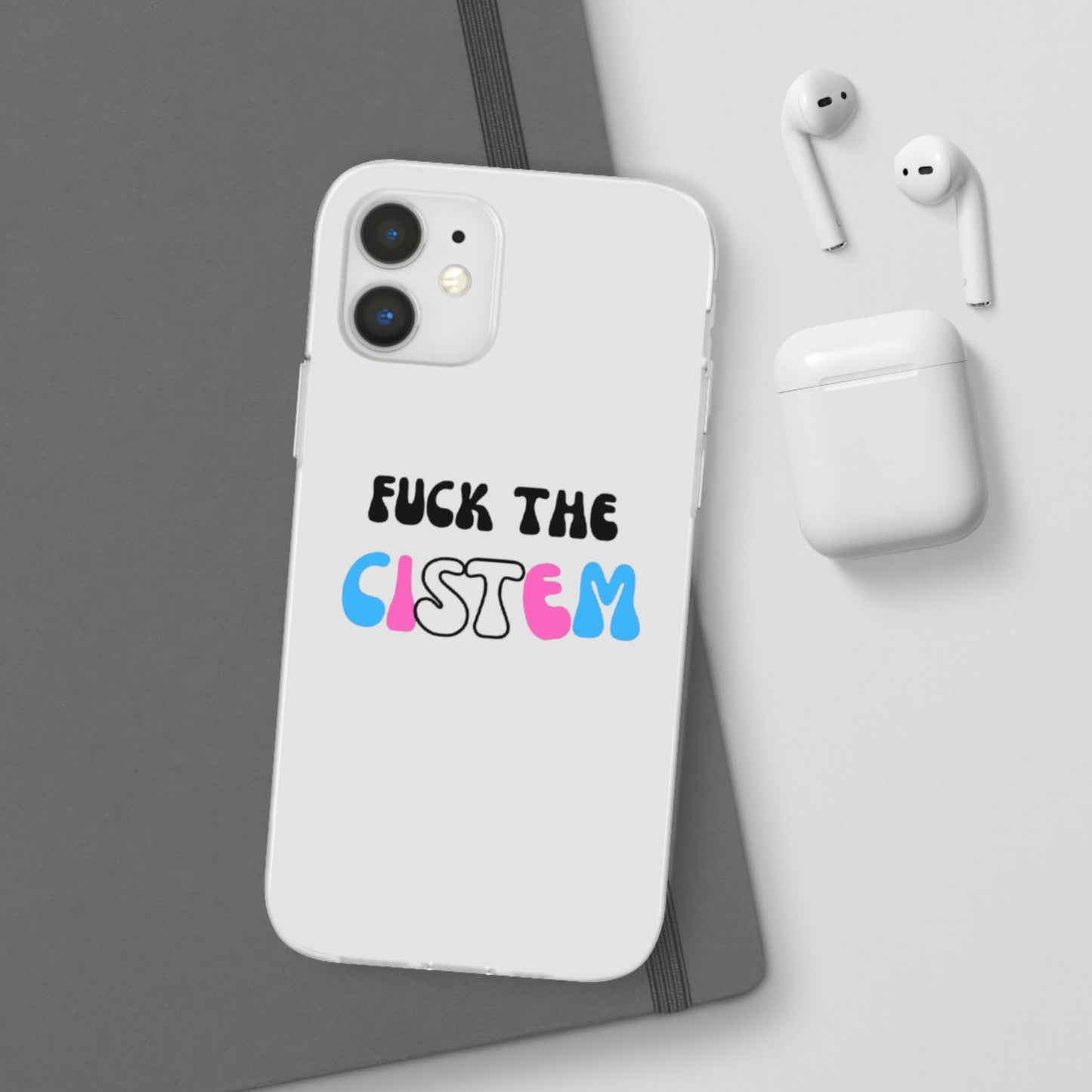 Bold Protest Flexi Case | Phone Cover for Activists, LGBTQ+ Pride, Statement Accessory, Gift for Change-Makers, Motivational Phone Case