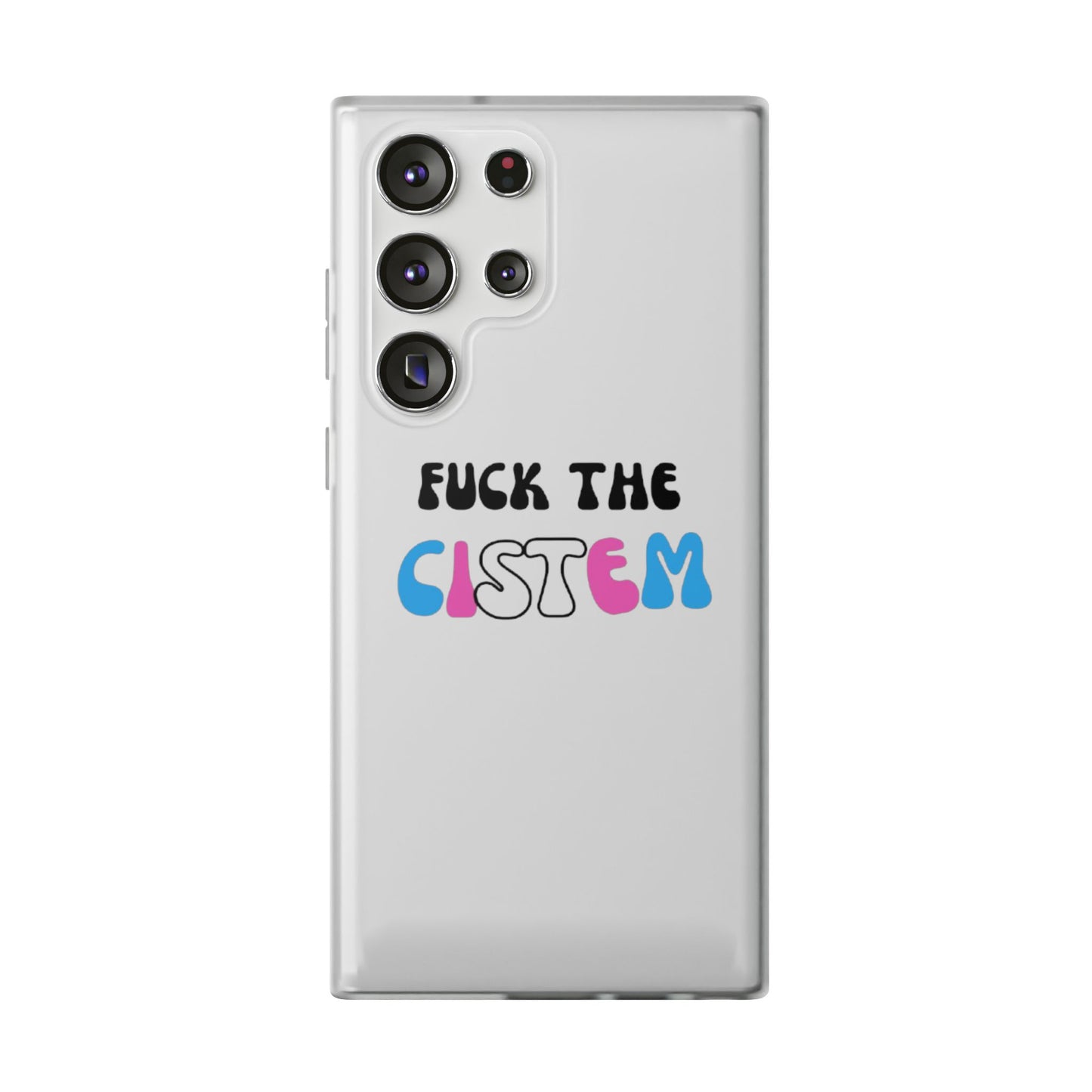 Bold Protest Flexi Case | Phone Cover for Activists, LGBTQ+ Pride, Statement Accessory, Gift for Change-Makers, Motivational Phone Case