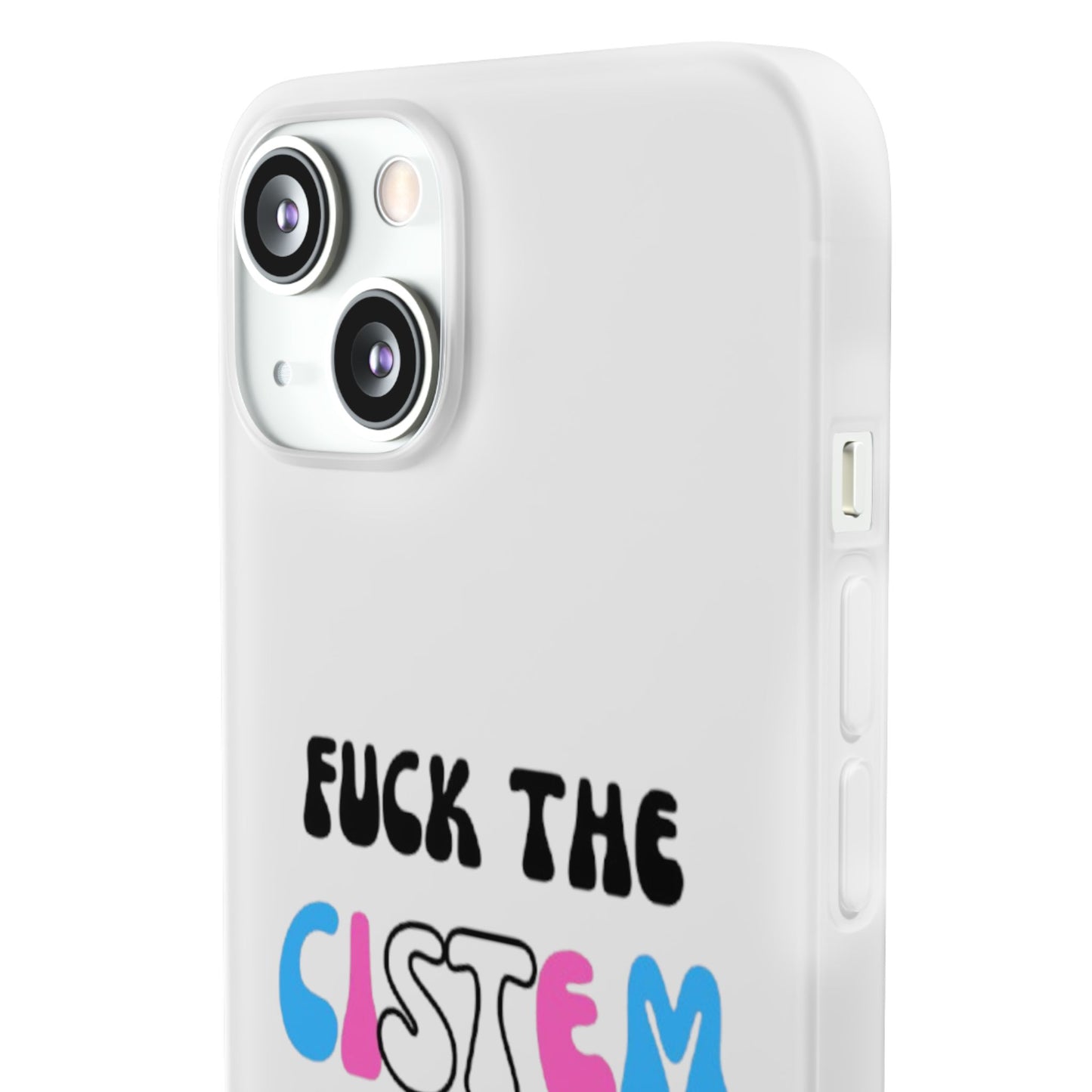 Bold Protest Flexi Case | Phone Cover for Activists, LGBTQ+ Pride, Statement Accessory, Gift for Change-Makers, Motivational Phone Case