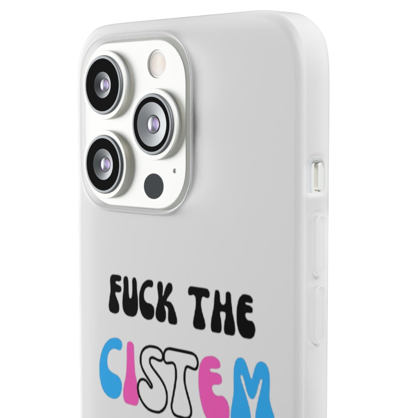 Bold Protest Flexi Case | Phone Cover for Activists, LGBTQ+ Pride, Statement Accessory, Gift for Change-Makers, Motivational Phone Case