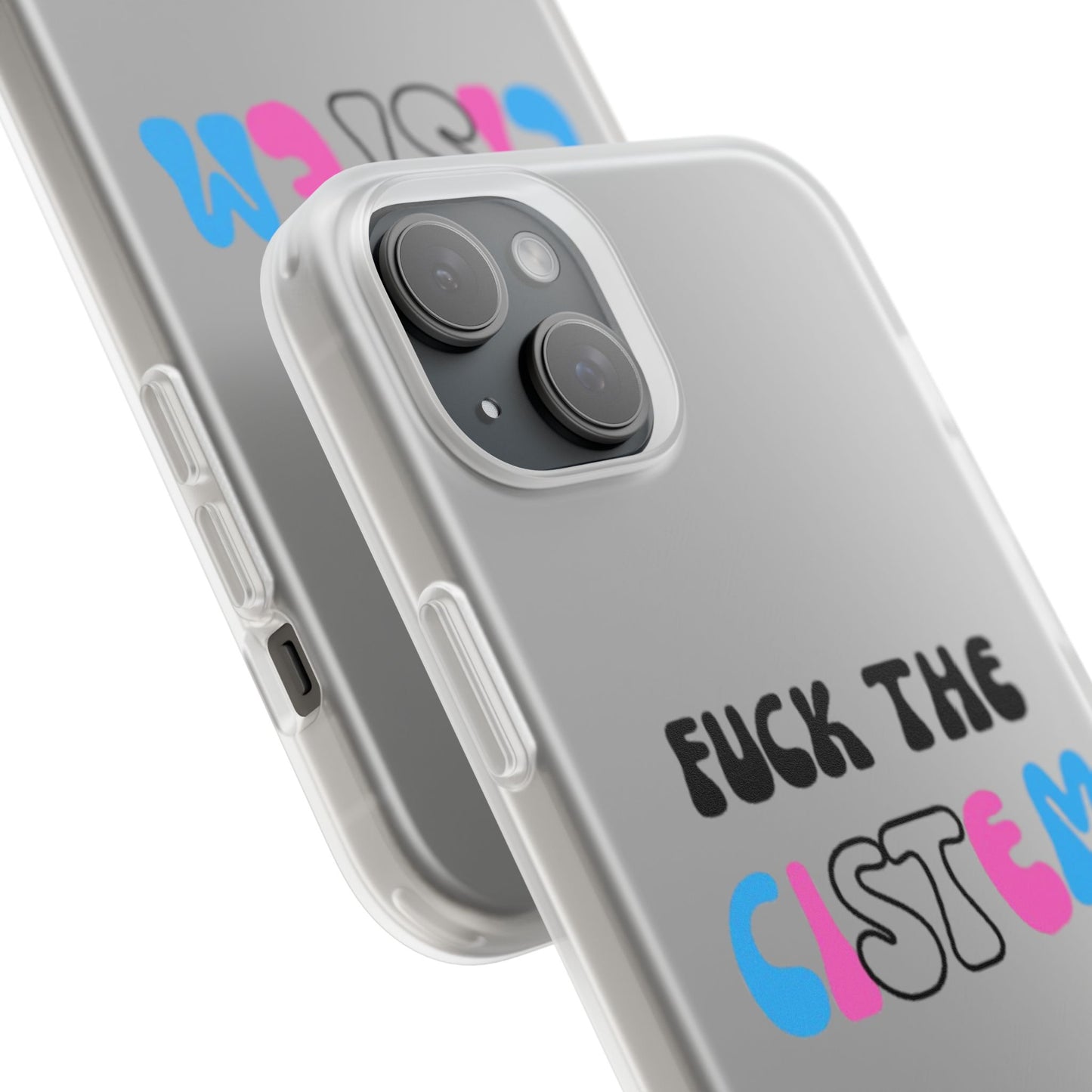 Bold Protest Flexi Case | Phone Cover for Activists, LGBTQ+ Pride, Statement Accessory, Gift for Change-Makers, Motivational Phone Case