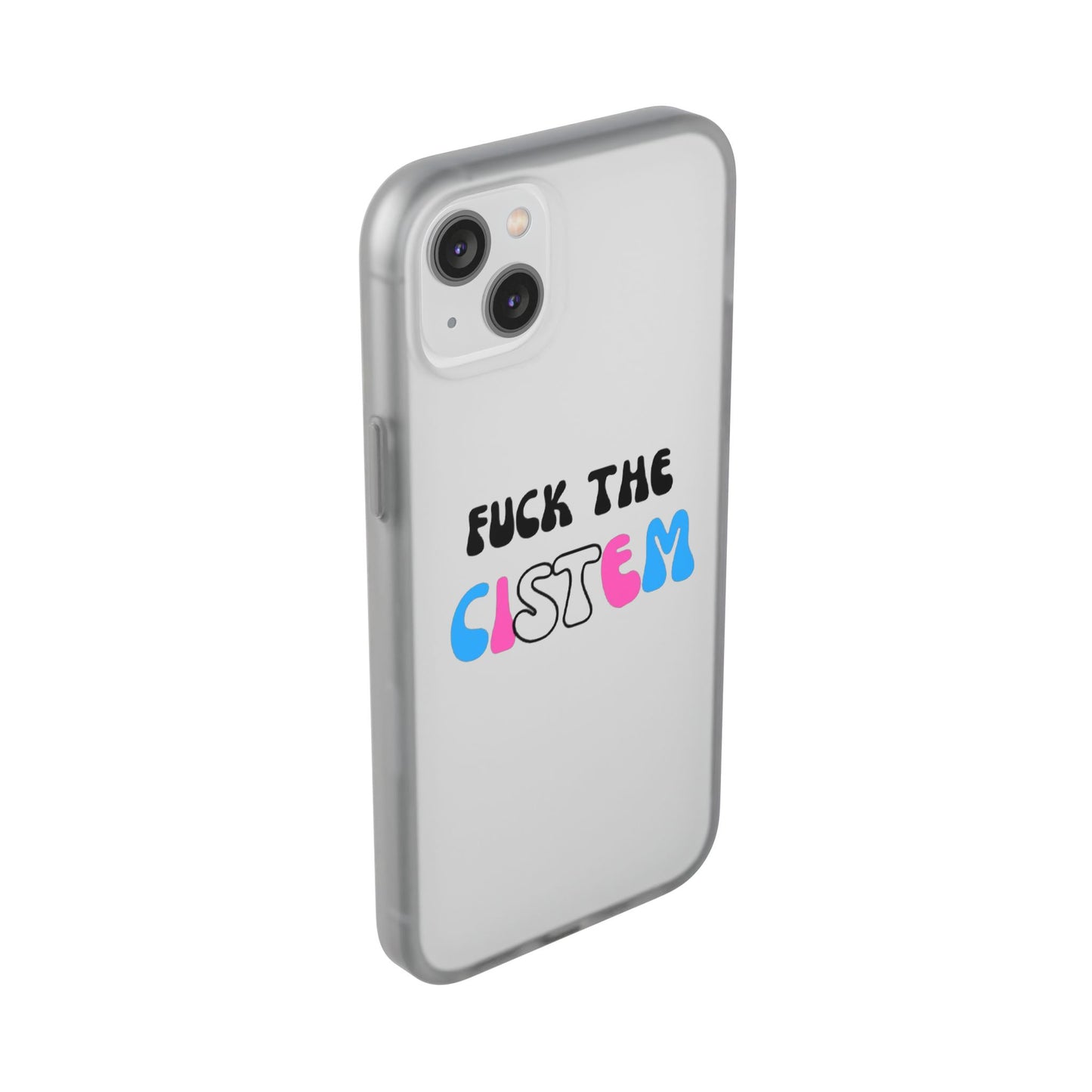 Bold Protest Flexi Case | Phone Cover for Activists, LGBTQ+ Pride, Statement Accessory, Gift for Change-Makers, Motivational Phone Case