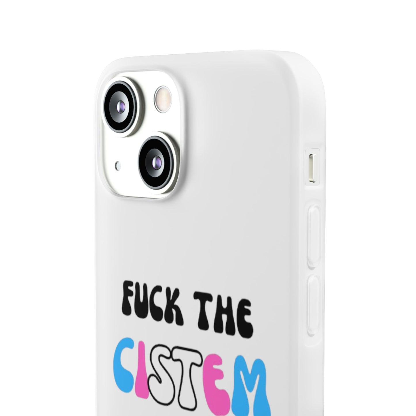 Bold Protest Flexi Case | Phone Cover for Activists, LGBTQ+ Pride, Statement Accessory, Gift for Change-Makers, Motivational Phone Case