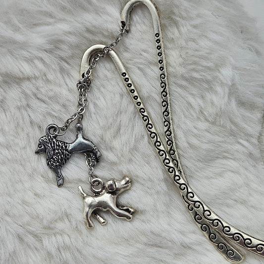 Dog bookmark