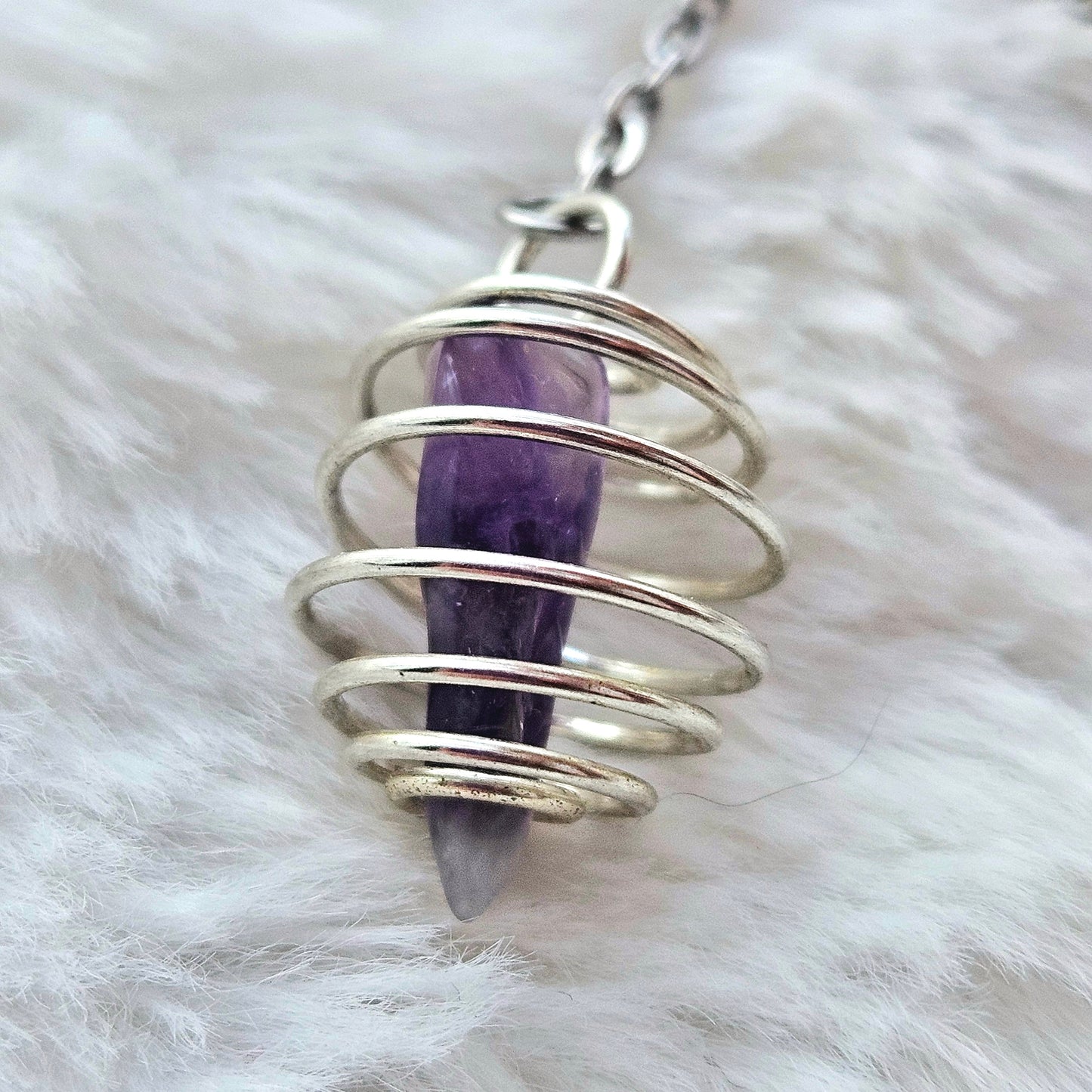 Amethyst Spiral bookmark