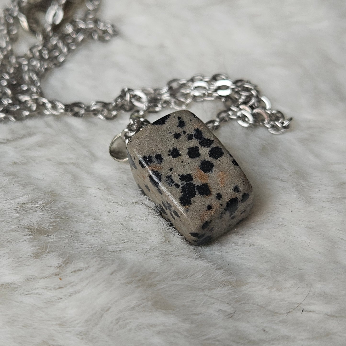 Dalmatian Jasper necklace