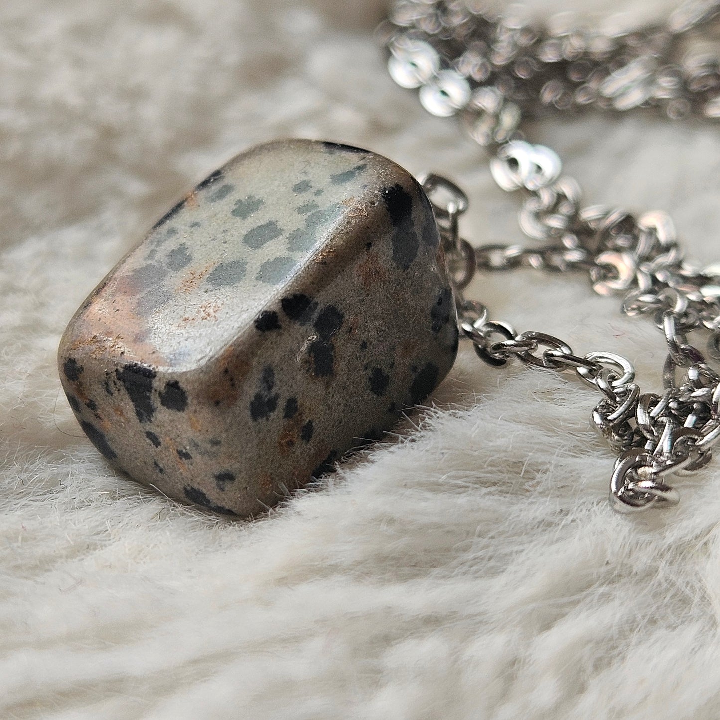 Dalmatian Jasper necklace