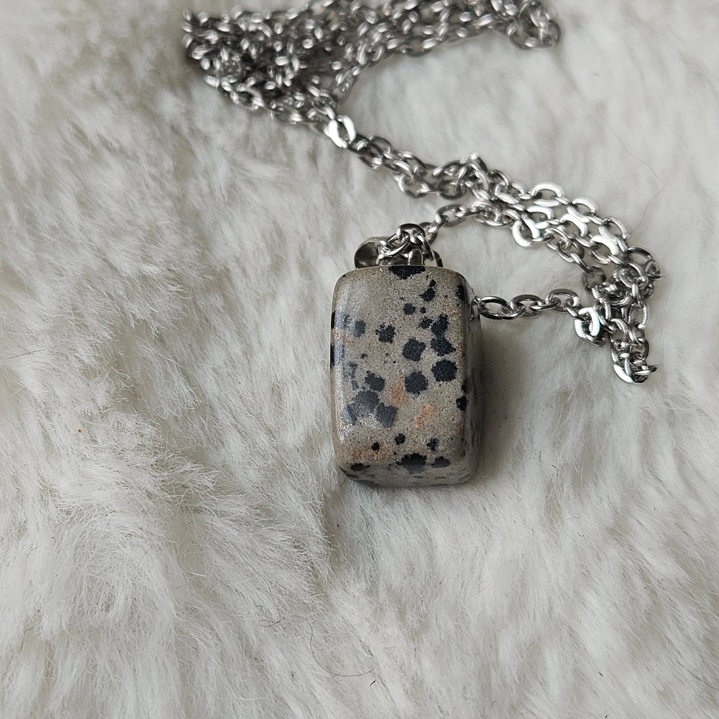 Dalmatian Jasper necklace