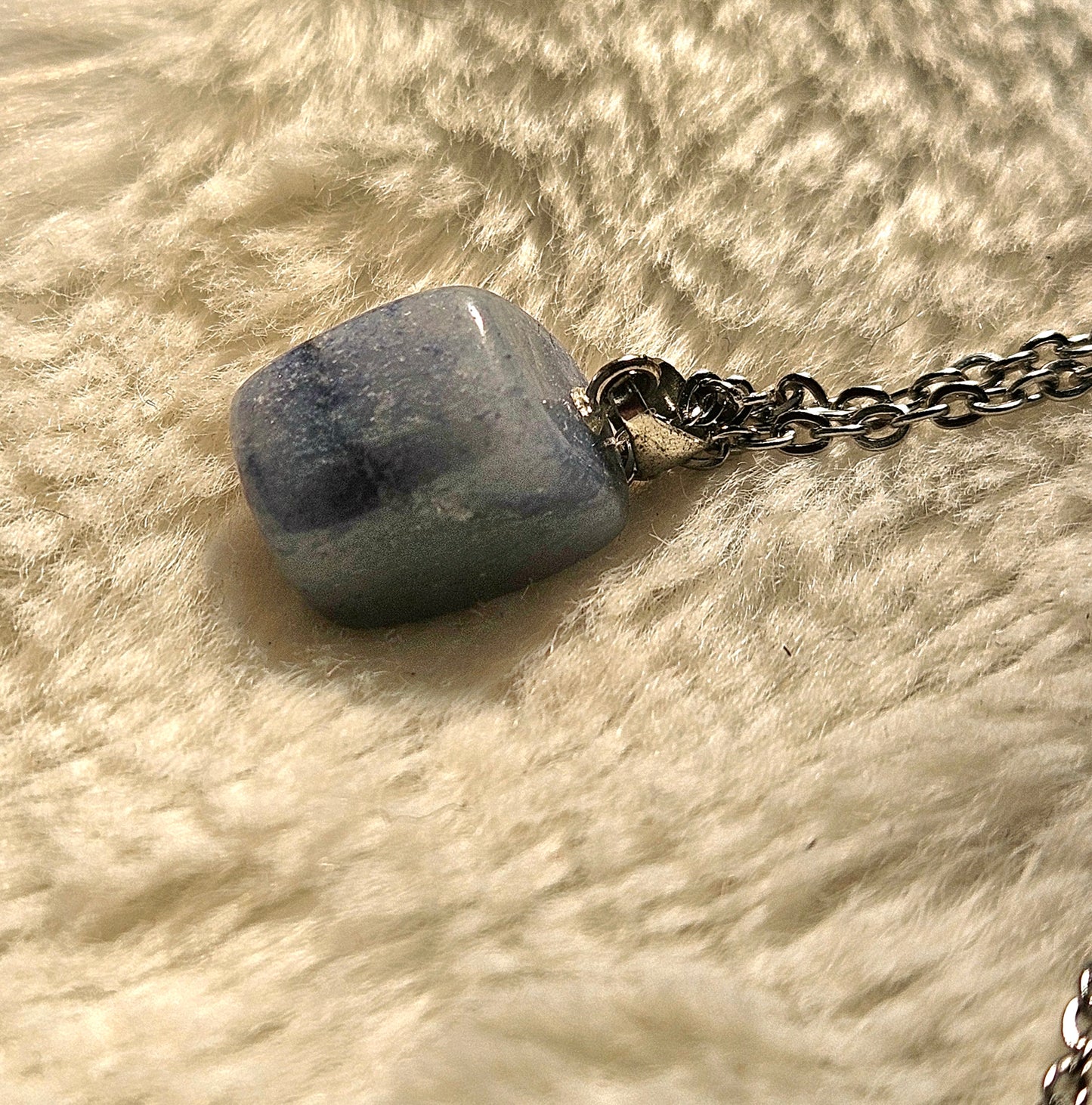 Blue Quartz necklace