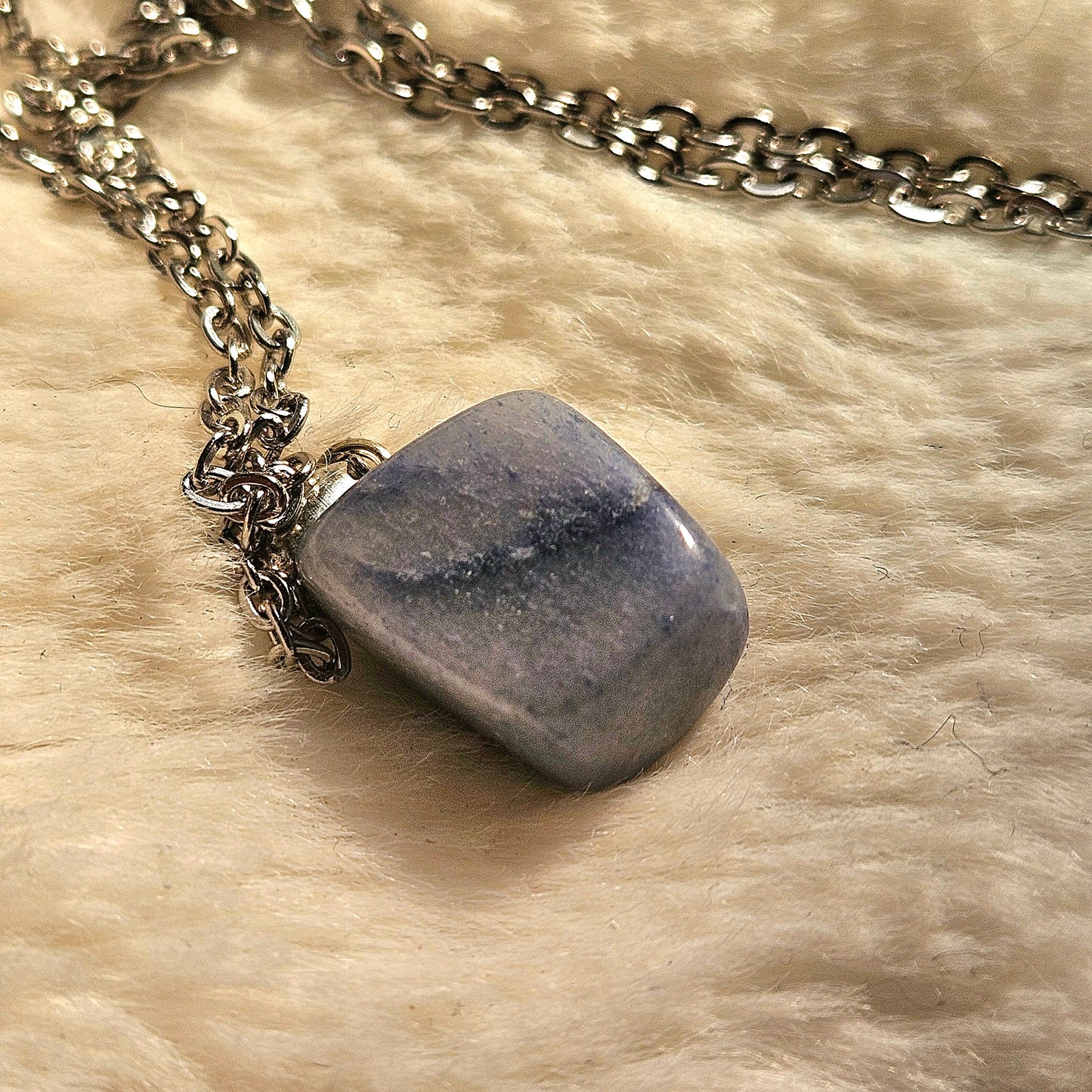 Blue Quartz necklace