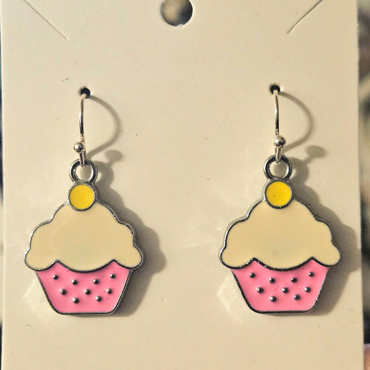 Cupcake Earrings