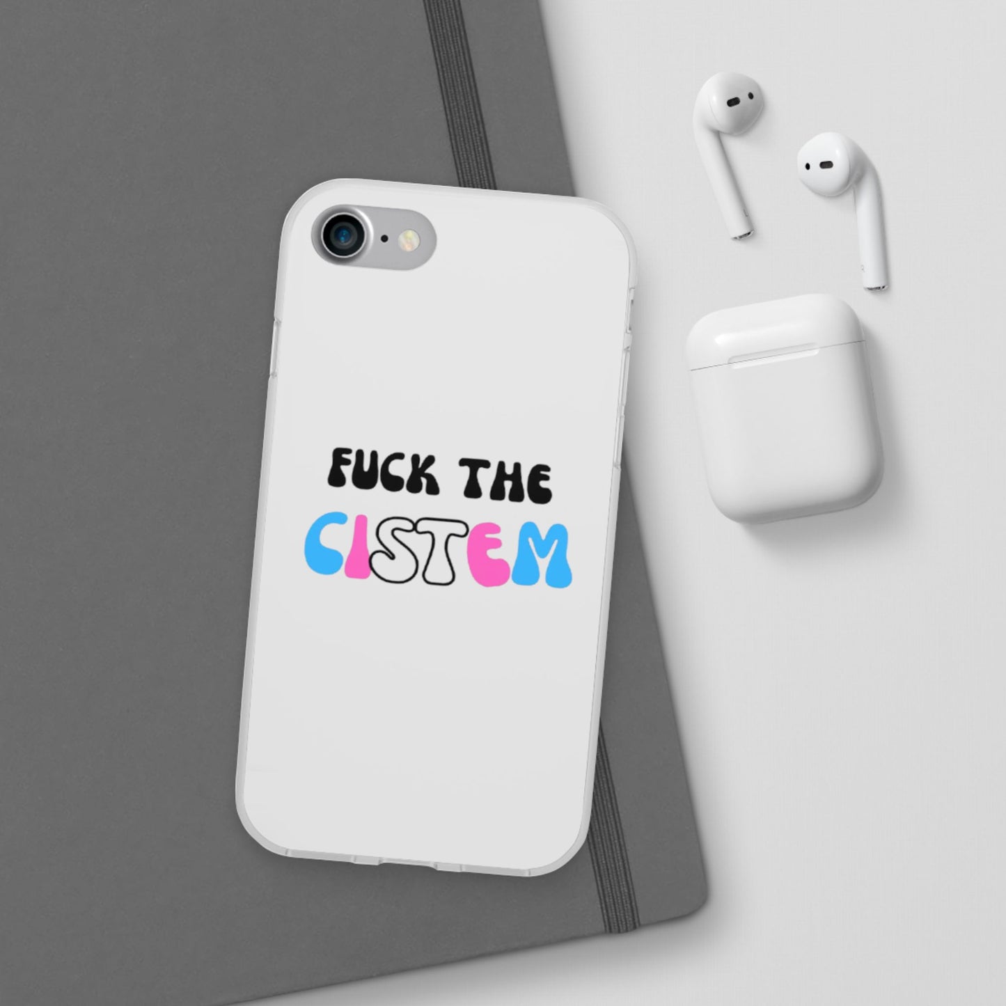 Bold Protest Flexi Case | Phone Cover for Activists, LGBTQ+ Pride, Statement Accessory, Gift for Change-Makers, Motivational Phone Case