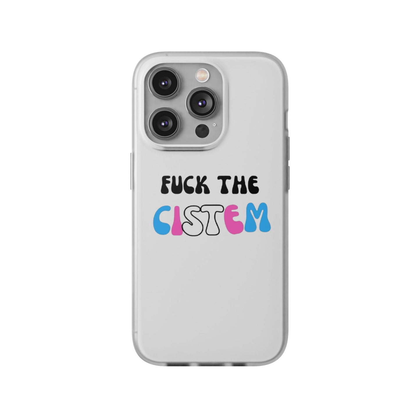 Bold Protest Flexi Case | Phone Cover for Activists, LGBTQ+ Pride, Statement Accessory, Gift for Change-Makers, Motivational Phone Case