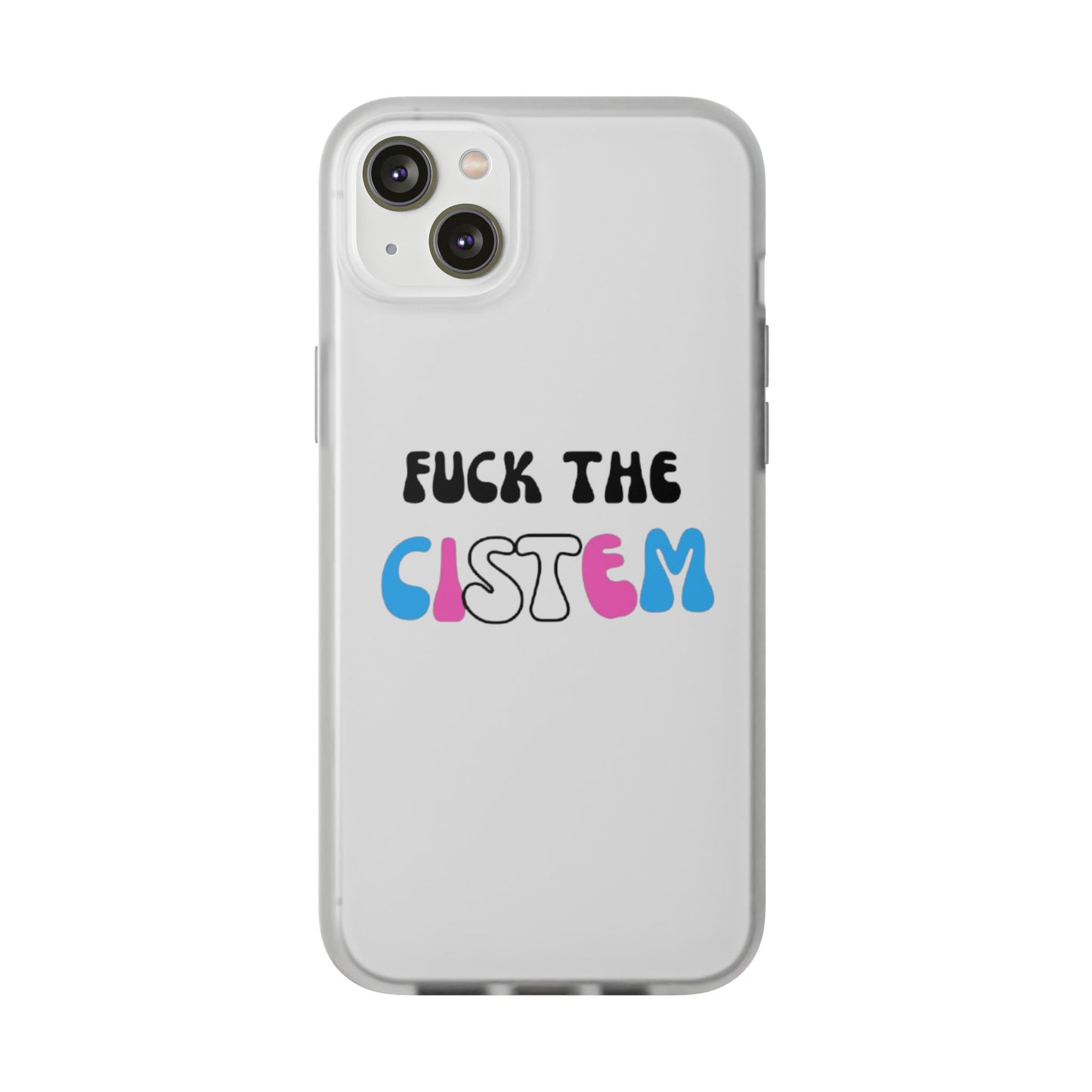 Bold Protest Flexi Case | Phone Cover for Activists, LGBTQ+ Pride, Statement Accessory, Gift for Change-Makers, Motivational Phone Case