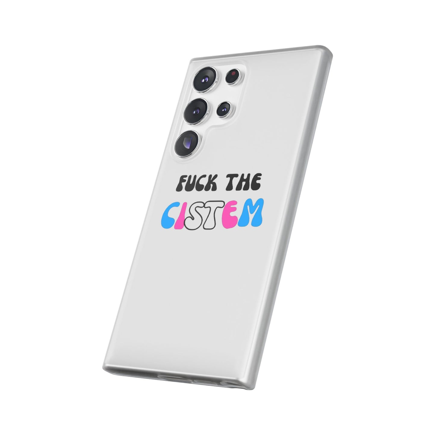 Bold Protest Flexi Case | Phone Cover for Activists, LGBTQ+ Pride, Statement Accessory, Gift for Change-Makers, Motivational Phone Case