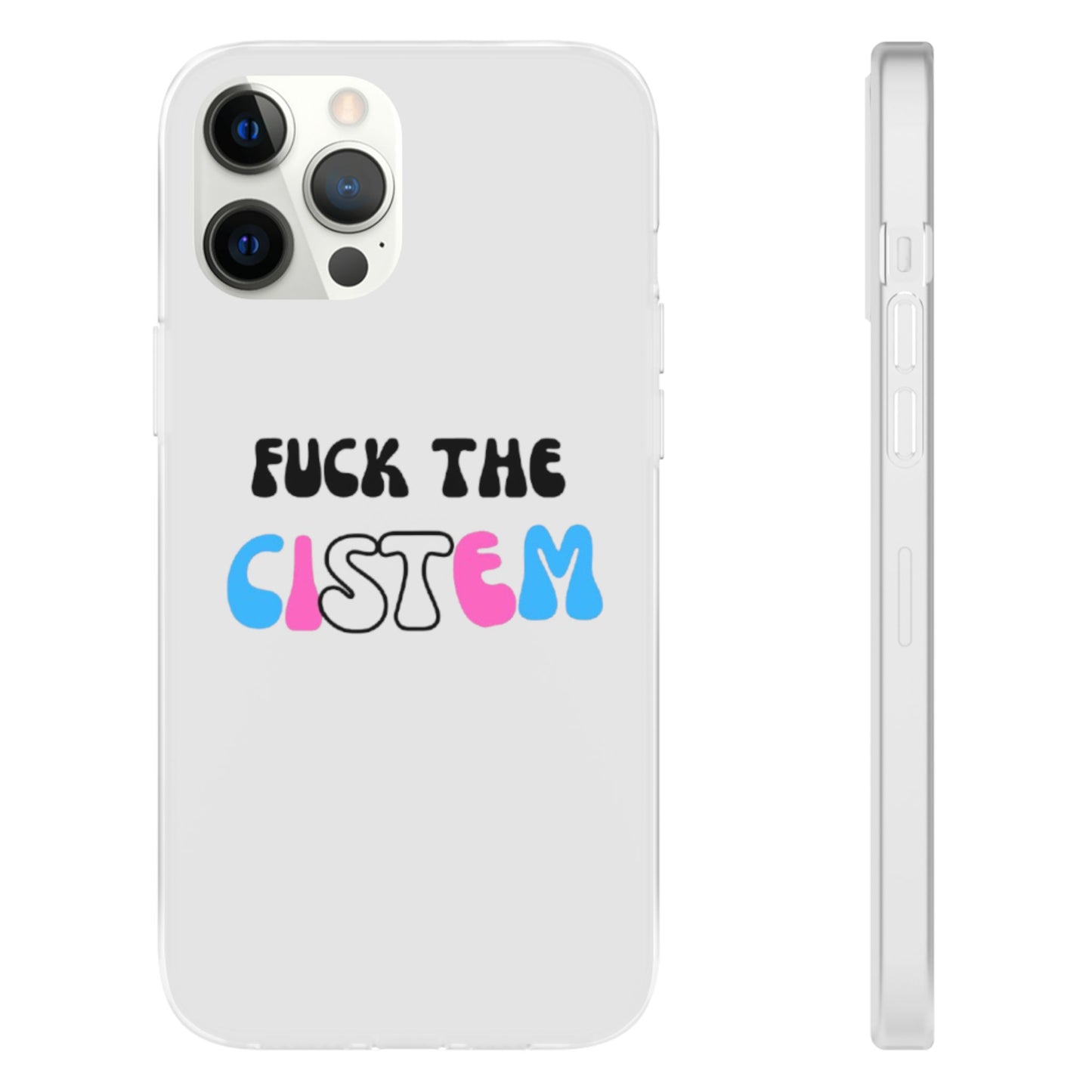 Bold Protest Flexi Case | Phone Cover for Activists, LGBTQ+ Pride, Statement Accessory, Gift for Change-Makers, Motivational Phone Case