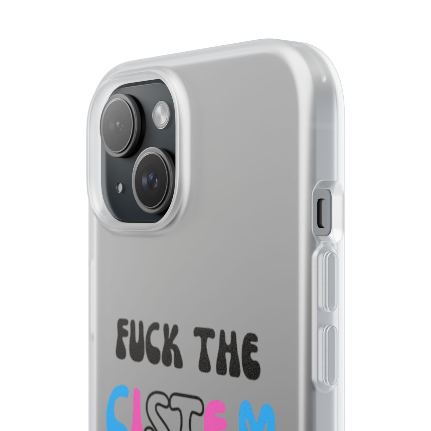 Bold Protest Flexi Case | Phone Cover for Activists, LGBTQ+ Pride, Statement Accessory, Gift for Change-Makers, Motivational Phone Case