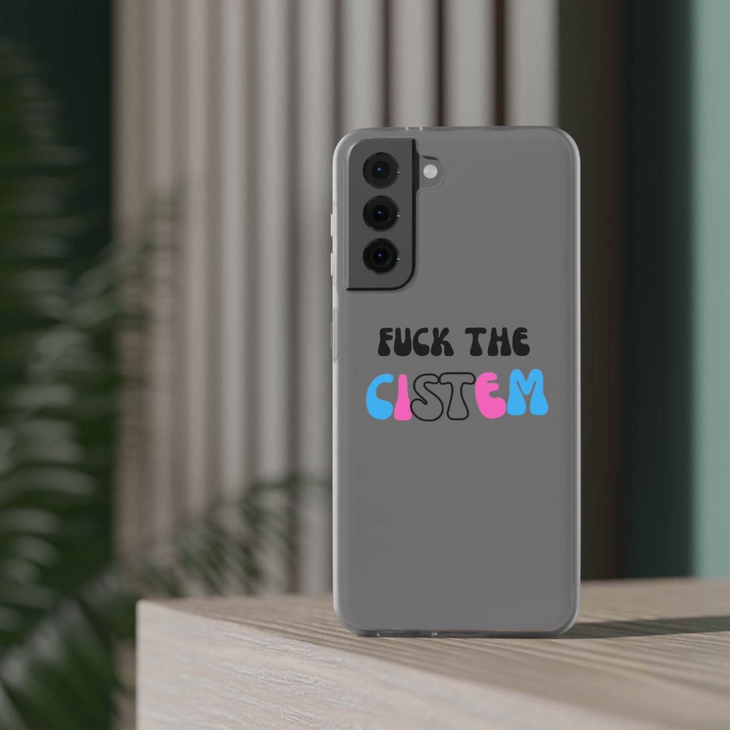 Bold Protest Flexi Case | Phone Cover for Activists, LGBTQ+ Pride, Statement Accessory, Gift for Change-Makers, Motivational Phone Case