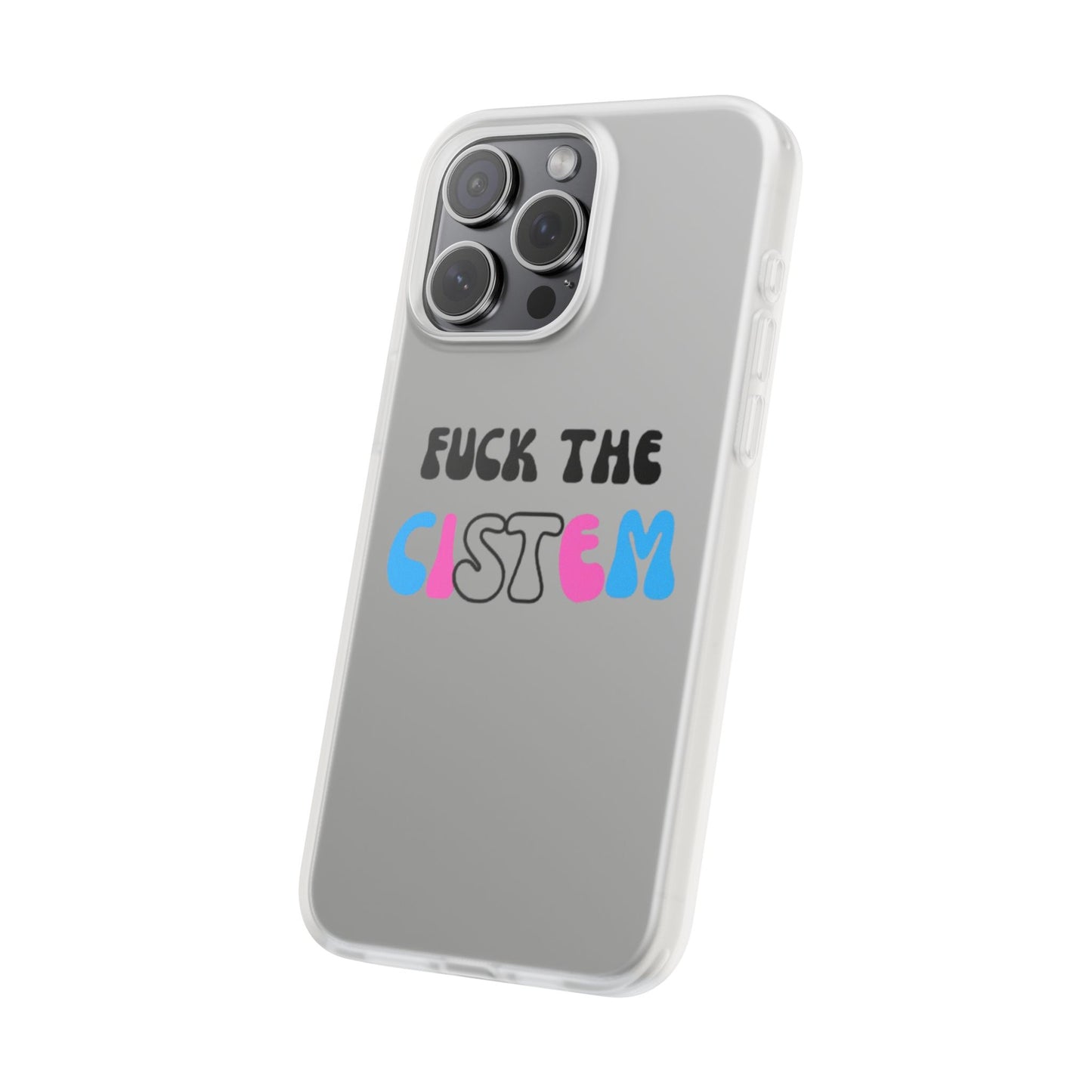 Bold Protest Flexi Case | Phone Cover for Activists, LGBTQ+ Pride, Statement Accessory, Gift for Change-Makers, Motivational Phone Case