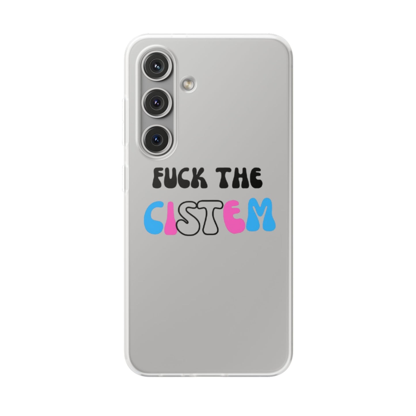 Bold Protest Flexi Case | Phone Cover for Activists, LGBTQ+ Pride, Statement Accessory, Gift for Change-Makers, Motivational Phone Case