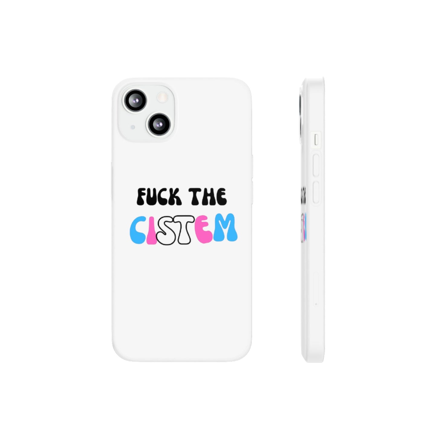Bold Protest Flexi Case | Phone Cover for Activists, LGBTQ+ Pride, Statement Accessory, Gift for Change-Makers, Motivational Phone Case