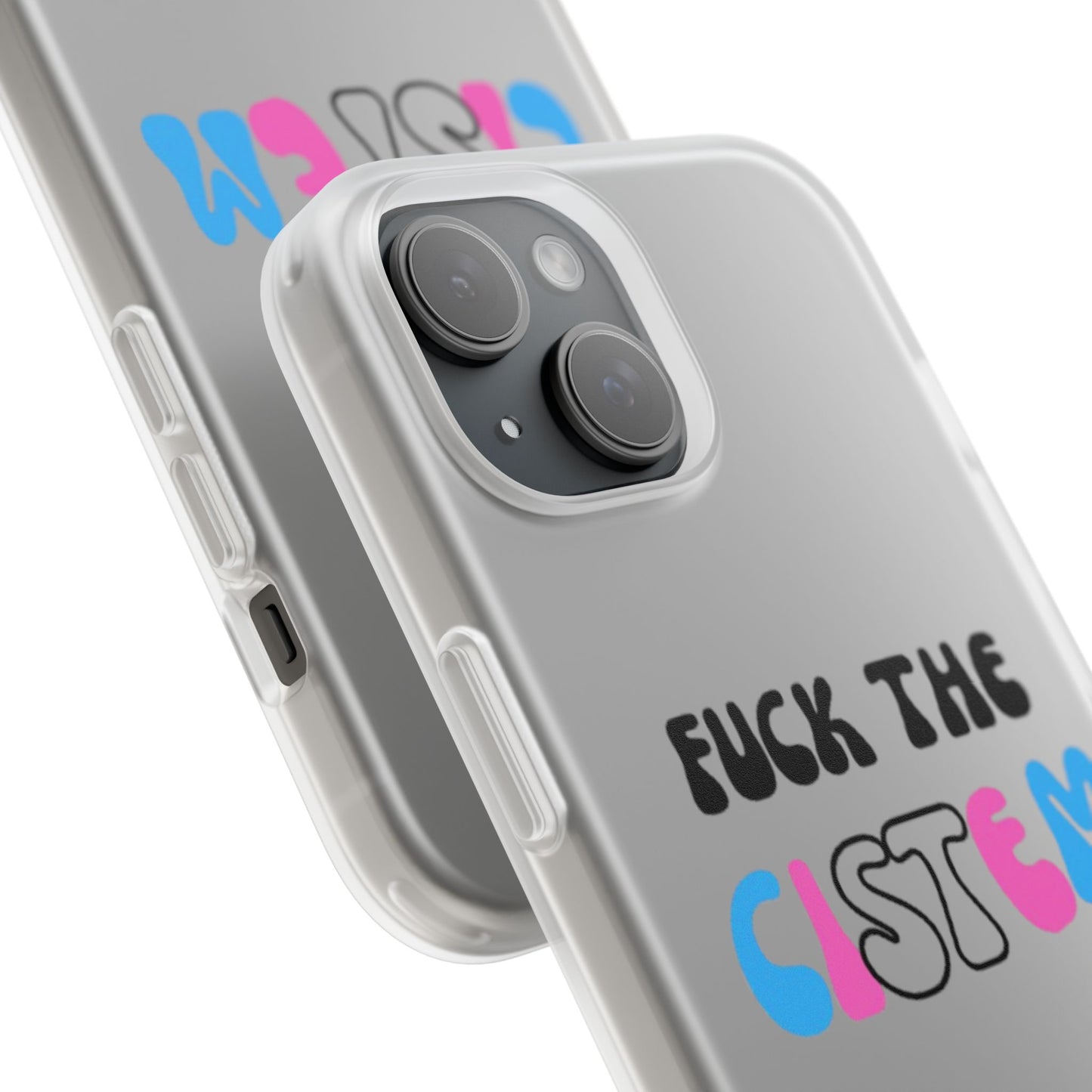 Bold Protest Flexi Case | Phone Cover for Activists, LGBTQ+ Pride, Statement Accessory, Gift for Change-Makers, Motivational Phone Case