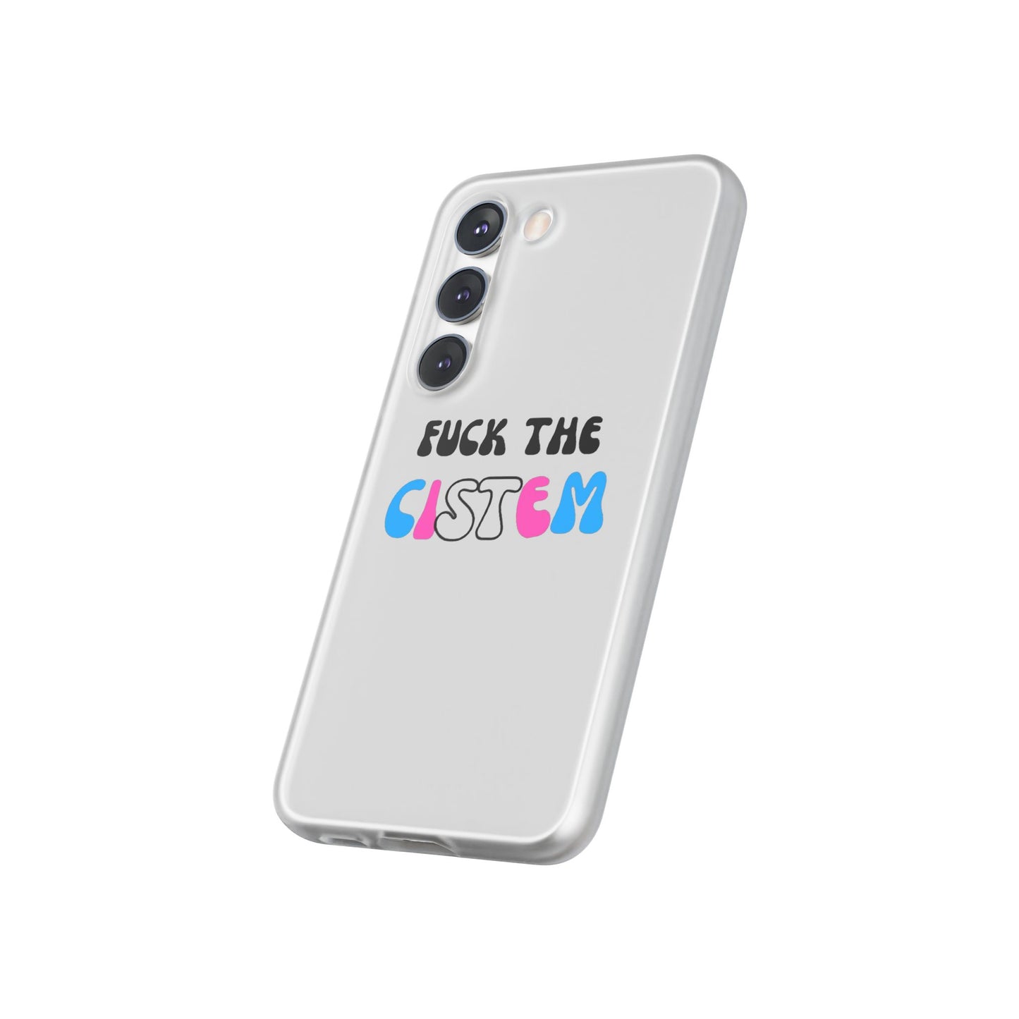 Bold Protest Flexi Case | Phone Cover for Activists, LGBTQ+ Pride, Statement Accessory, Gift for Change-Makers, Motivational Phone Case