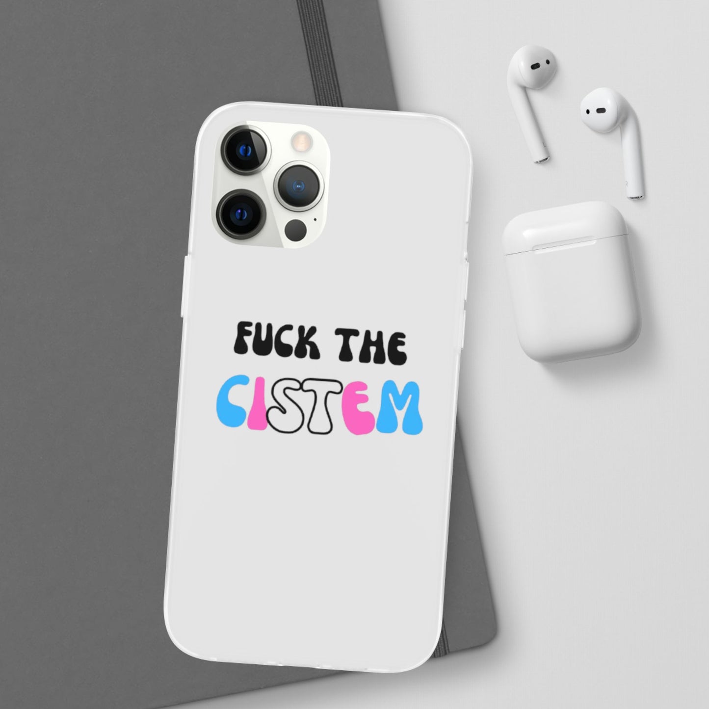 Bold Protest Flexi Case | Phone Cover for Activists, LGBTQ+ Pride, Statement Accessory, Gift for Change-Makers, Motivational Phone Case