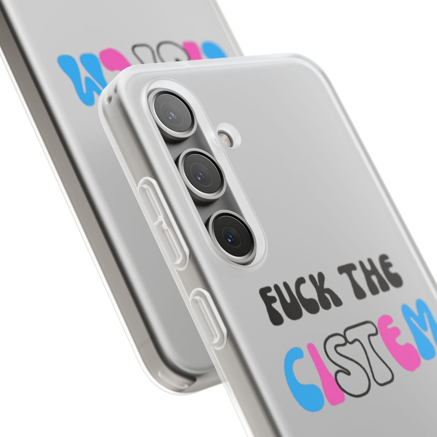 Bold Protest Flexi Case | Phone Cover for Activists, LGBTQ+ Pride, Statement Accessory, Gift for Change-Makers, Motivational Phone Case