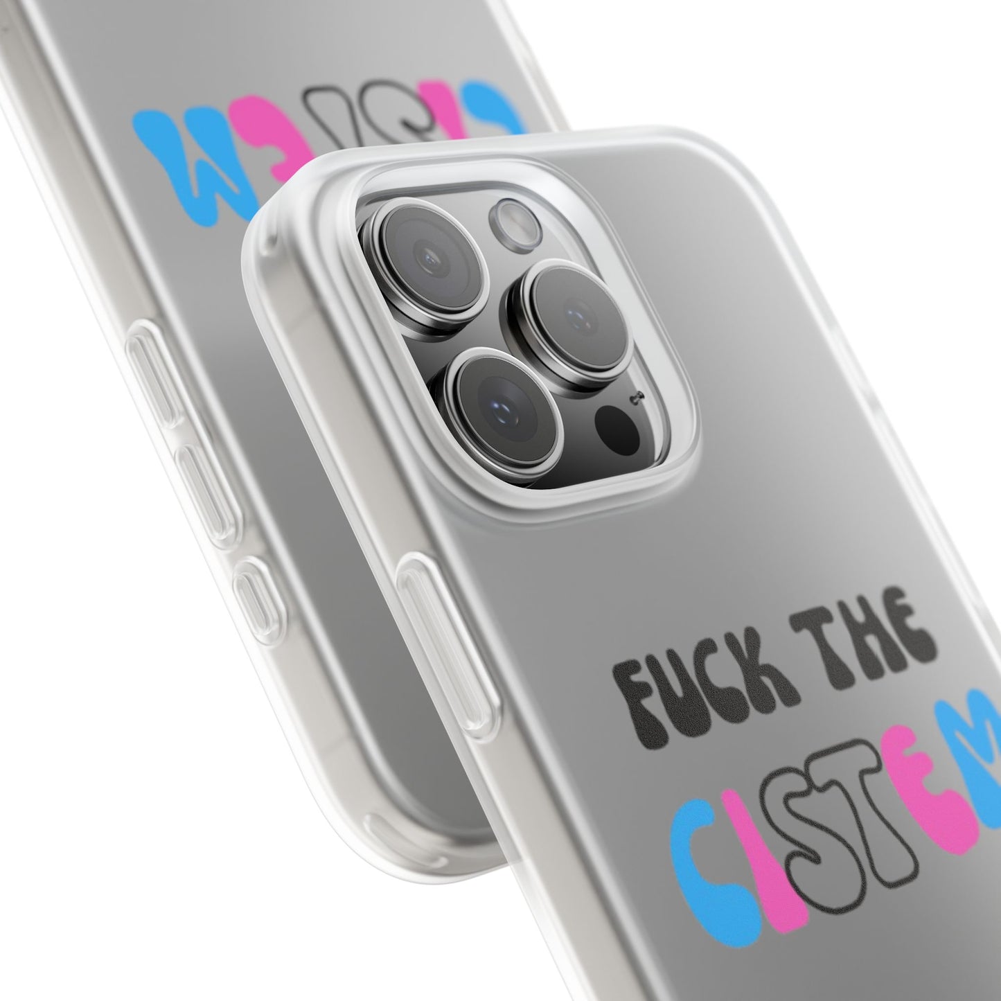 Bold Protest Flexi Case | Phone Cover for Activists, LGBTQ+ Pride, Statement Accessory, Gift for Change-Makers, Motivational Phone Case