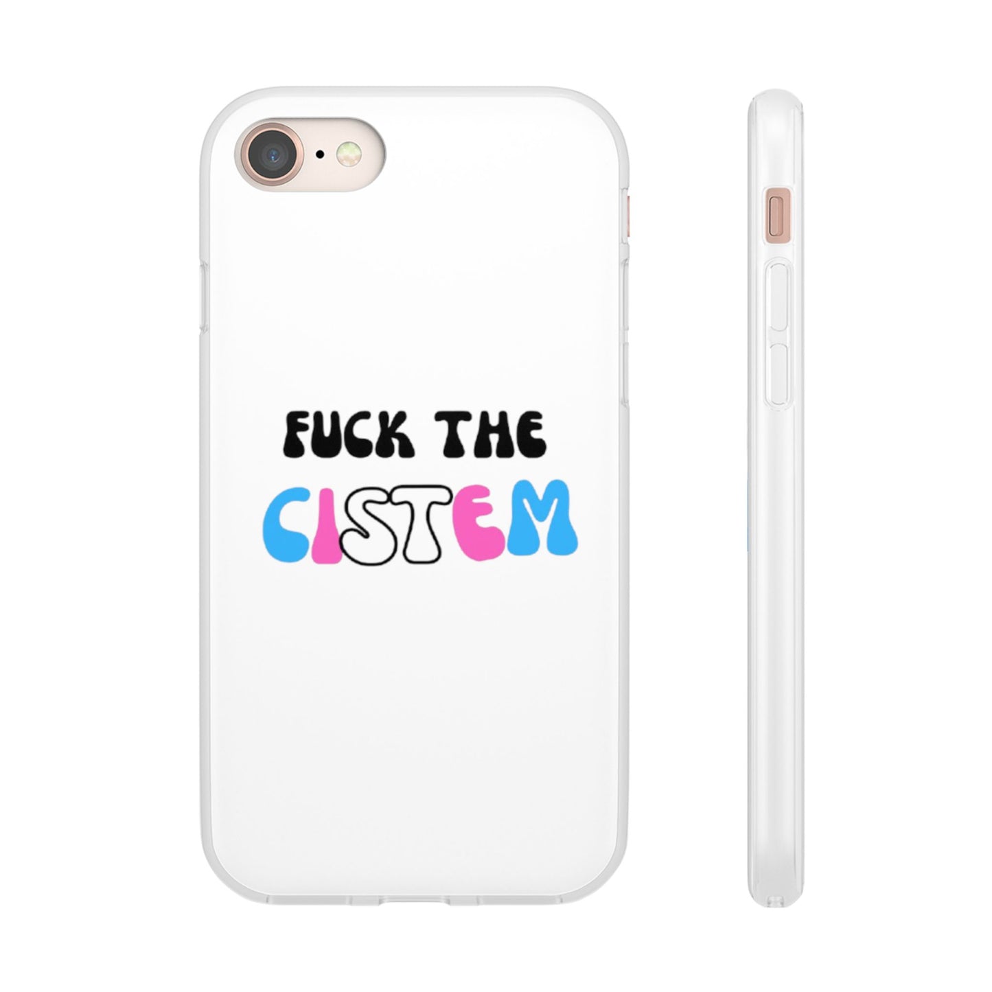 Bold Protest Flexi Case | Phone Cover for Activists, LGBTQ+ Pride, Statement Accessory, Gift for Change-Makers, Motivational Phone Case
