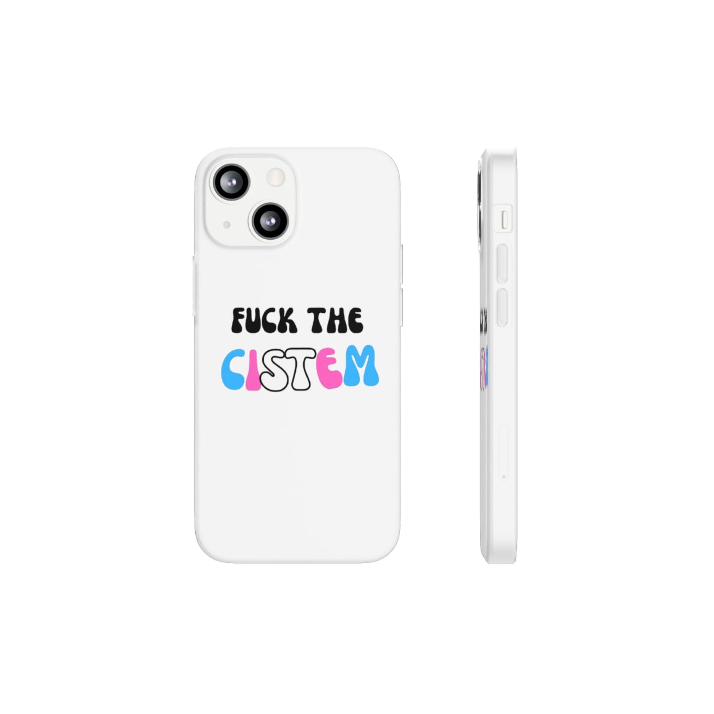 Bold Protest Flexi Case | Phone Cover for Activists, LGBTQ+ Pride, Statement Accessory, Gift for Change-Makers, Motivational Phone Case