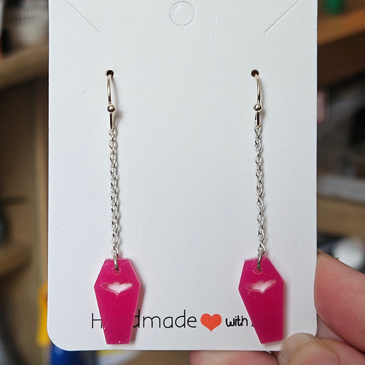 Coffin Earrings