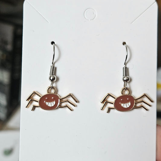 Spider earrings